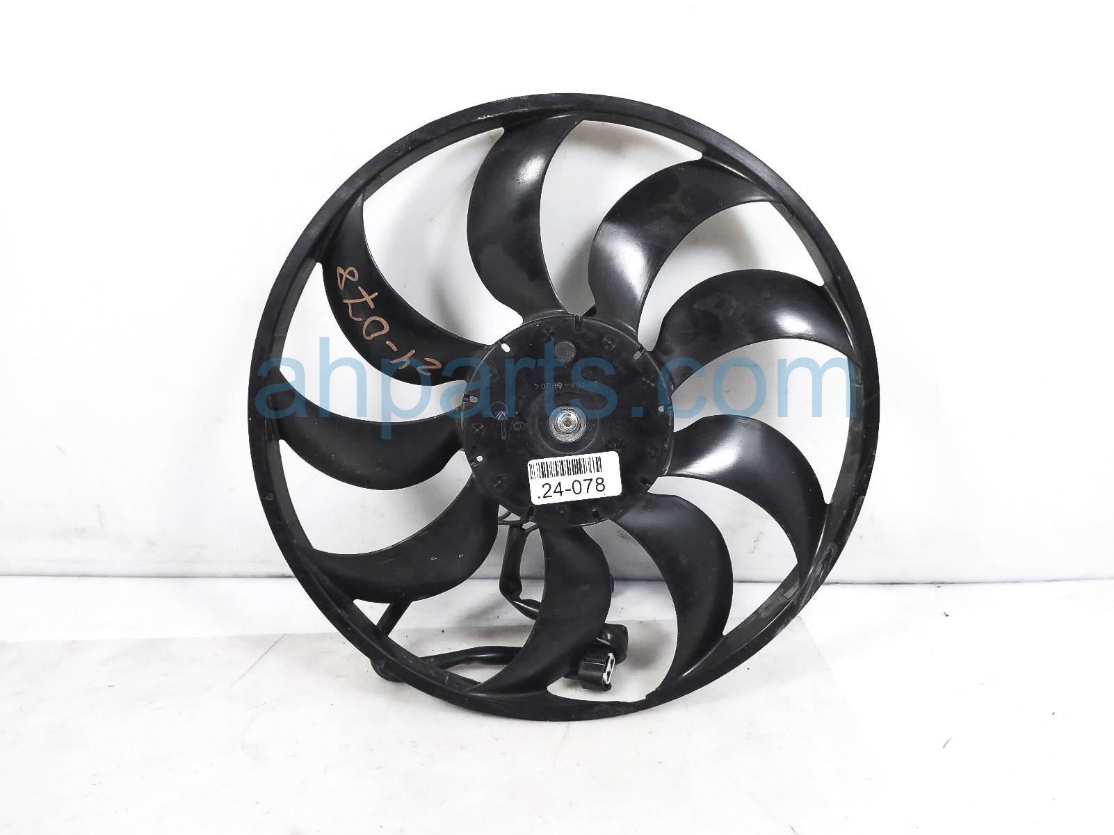 $125 Subaru FAN MOTOR W/BLADE - 2.4L M.T $125 Subaru FAN MOTOR W/BLADE - 2.4L M.T