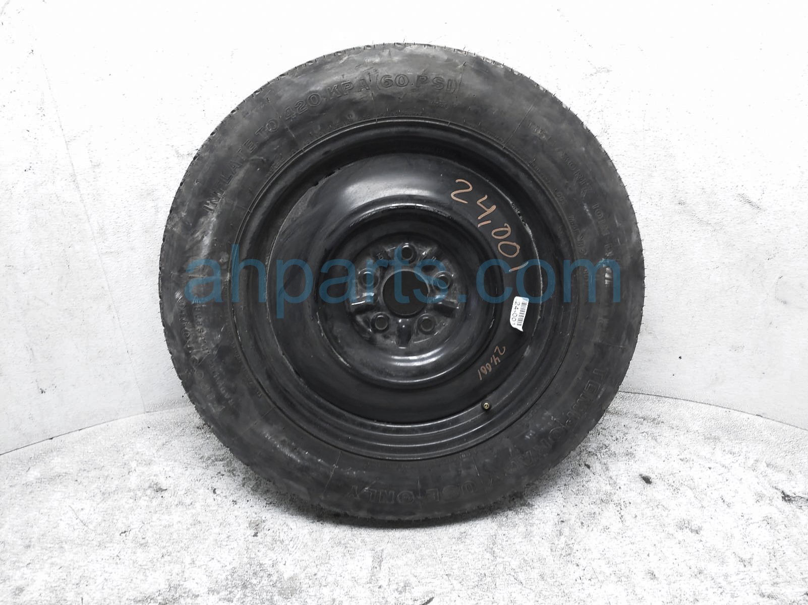 $125 Toyota 155/80/17 SPARE WHEEL DONUT TIRE