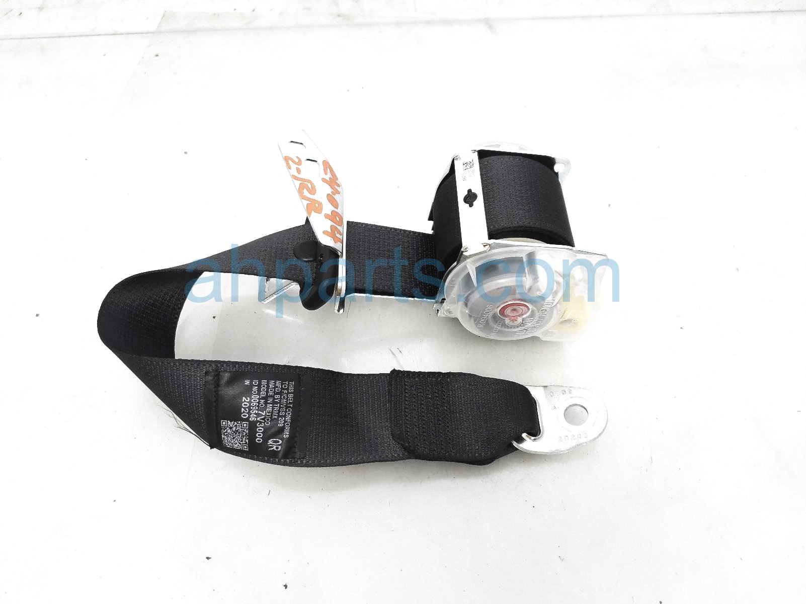 $50 Toyota 2ND ROW RH SEAT BELT - BLACK SDN $50 Toyota 2ND ROW RH SEAT BELT - BLACK SDN