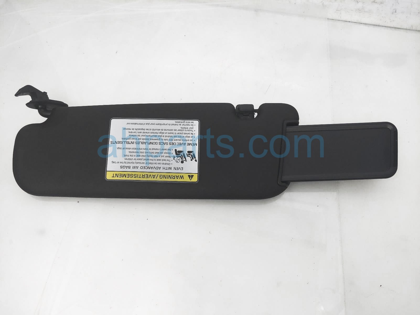 Sold 2016 Hyundai Veloster Passenger Sun Visor - Black 85220-2V360-RY