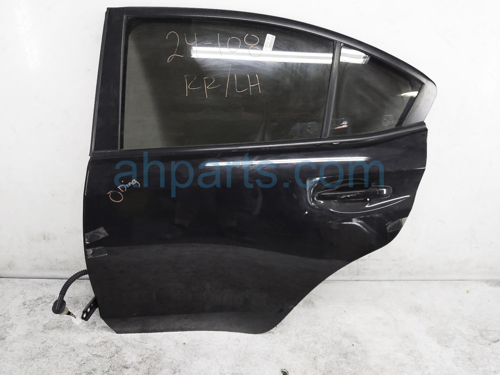 $299 Subaru RR/LH DOOR - BLACK - NO INSIDE TRIM