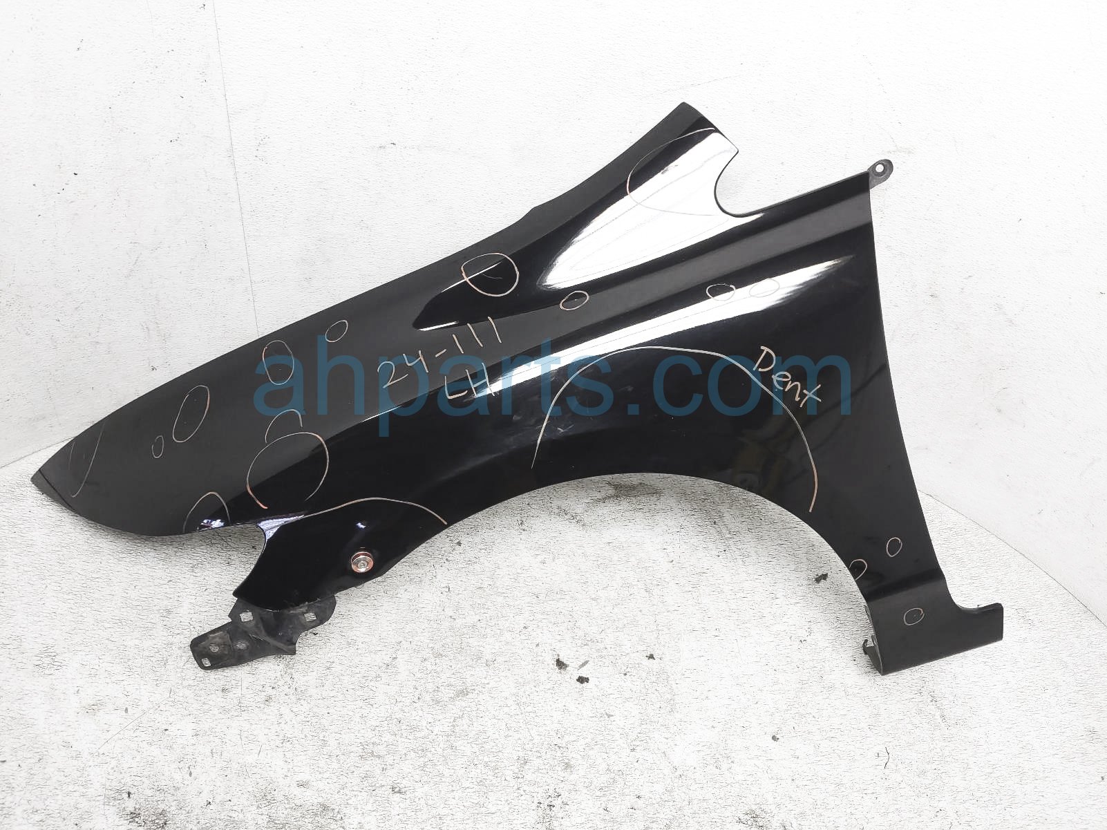 $75 Honda LH FENDER - BLACK - DENTED / DRILLED $75 Honda LH FENDER - BLACK - DENTED / DRILLED
