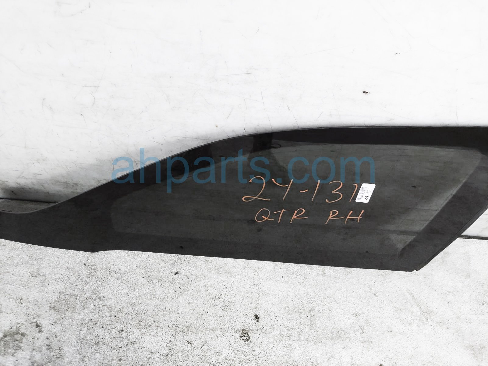 $150 Honda RH QUARTER WINDOW GLASS $150 Honda RH QUARTER WINDOW GLASS