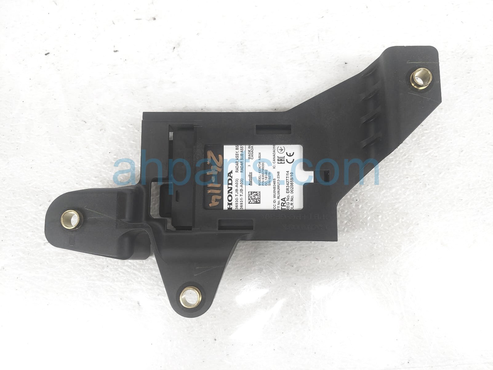 $125 Acura RR/RH BLIND SPOT RADAR UNIT $125 Acura RR/RH BLIND SPOT RADAR UNIT