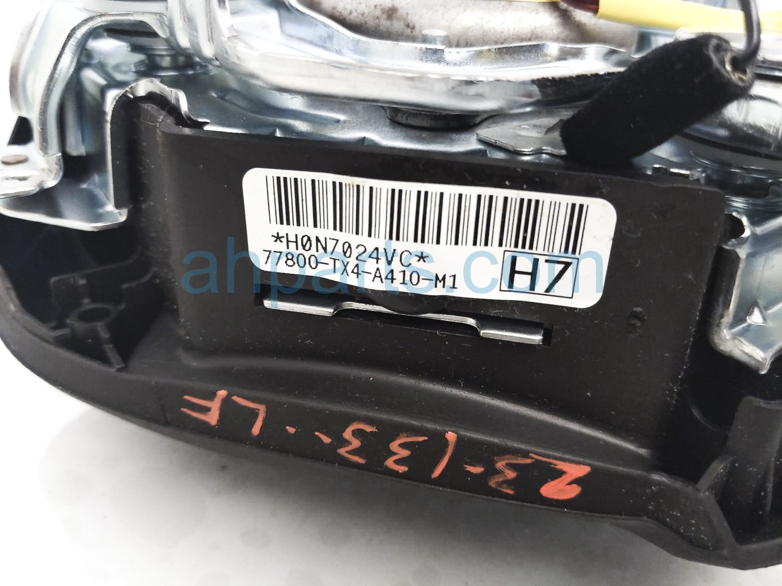 Sold 2017 Acura RDX Driver Wheel Airbag - Blk 77810-TX4-A40ZA