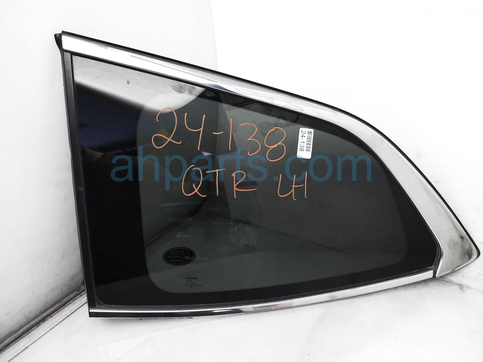 $125 Subaru LH QUARTER WINDOW GLASS - LIMITED $125 Subaru LH QUARTER WINDOW GLASS - LIMITED