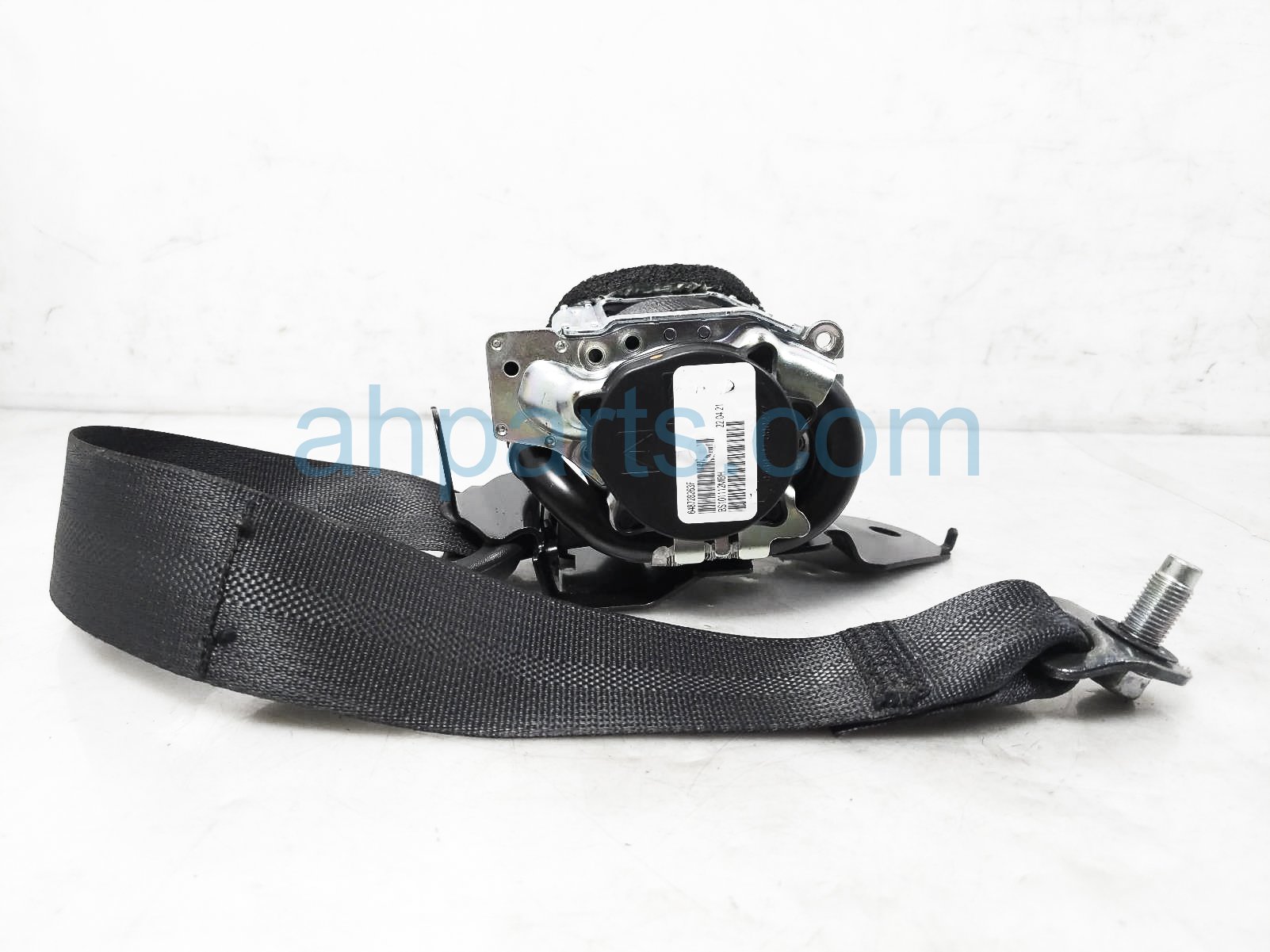 Sold 2021 Nissan Sentra Rear 2nd Row Passenger Seat Belt - Black