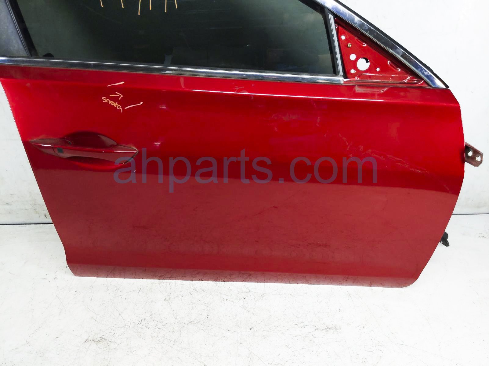 Sold 2019 Acura ILX Front Passenger Door - Red - No Mirror/trim