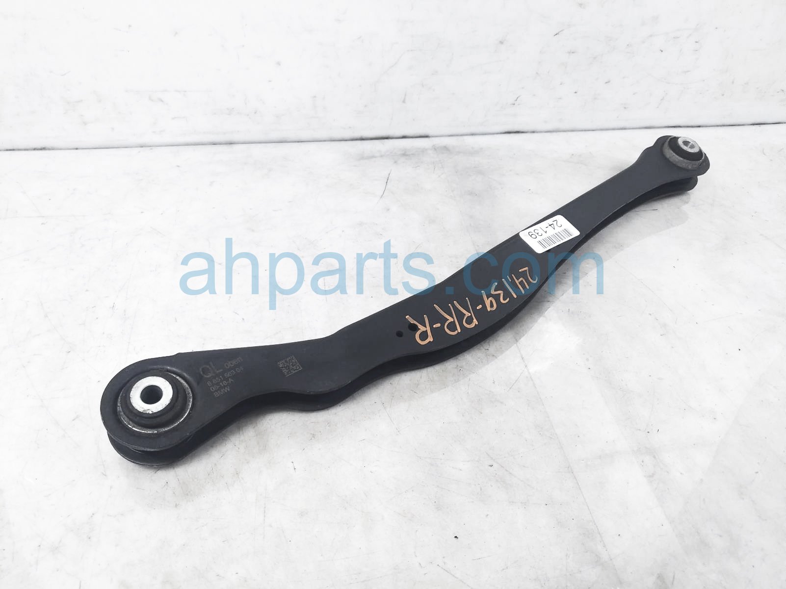 $49 BMW RR/RH UPPER CONTROL ARM $49 BMW RR/RH UPPER CONTROL ARM