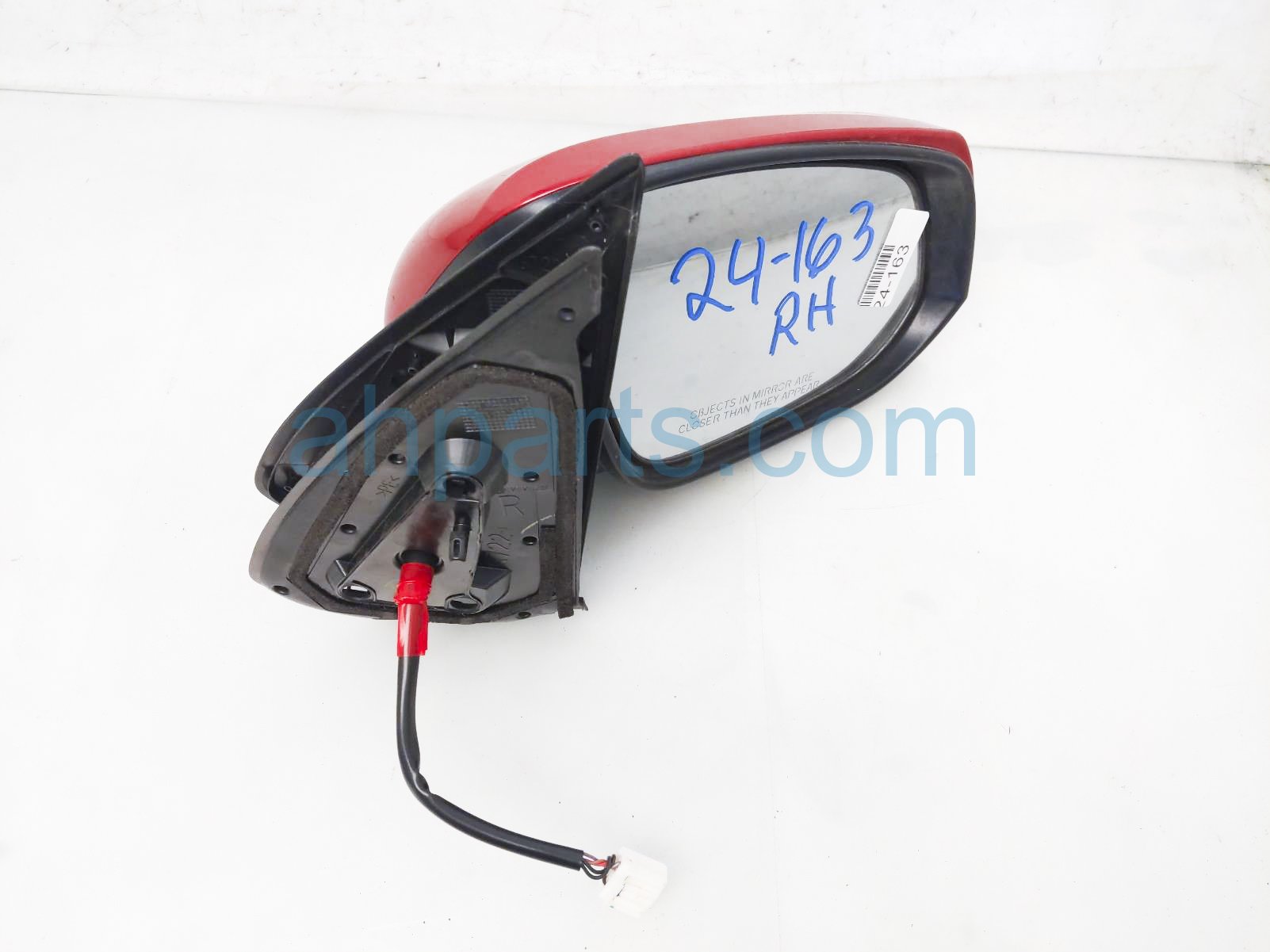 $150 Toyota RH SIDE VIEW MIRROR - RED