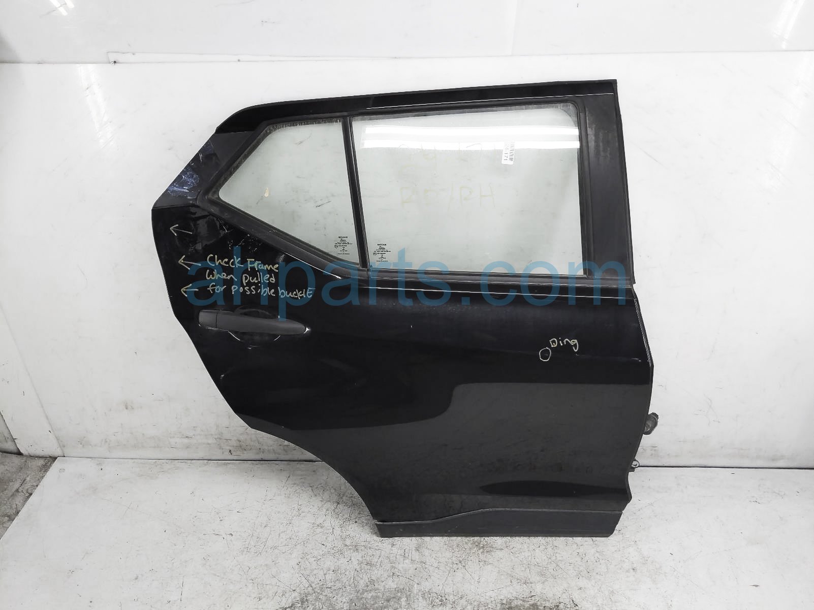$599 Nissan RR/RH DOOR - BLACK $599 Nissan RR/RH DOOR - BLACK
