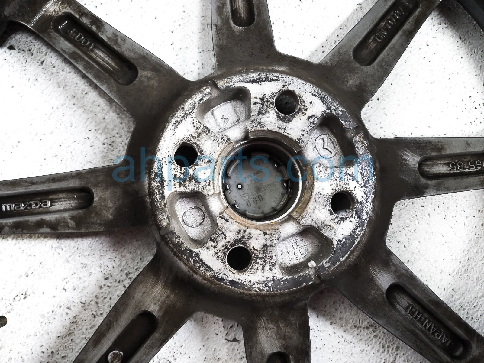 Sold 2017 Mazda MX-5 Front Driver Wheel / Rim - Light Curb 9965-F9