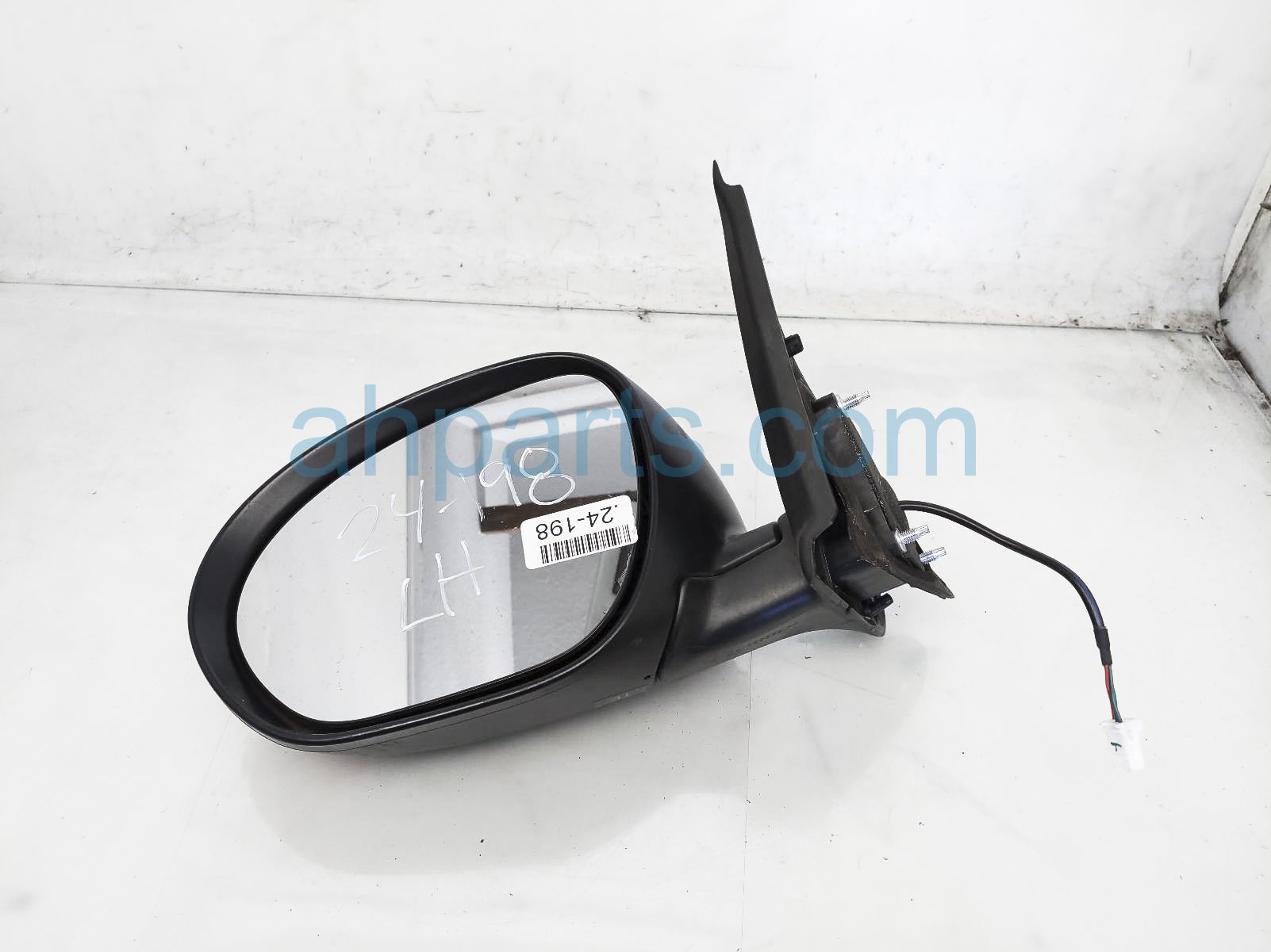 $99 Nissan LH SIDE VIEW MIRROR - RED