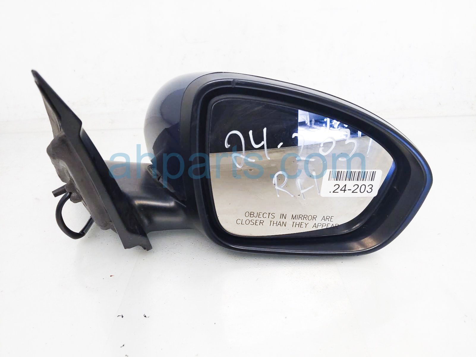 $130 Nissan RH SIDE VIEW MIRROR - BLUE