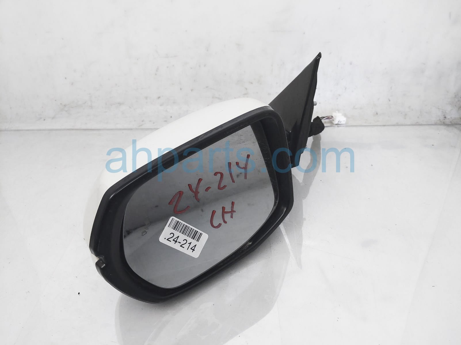 $399 Honda LH SIDE VIEW MIRROR - WHITE $399 Honda LH SIDE VIEW MIRROR - WHITE