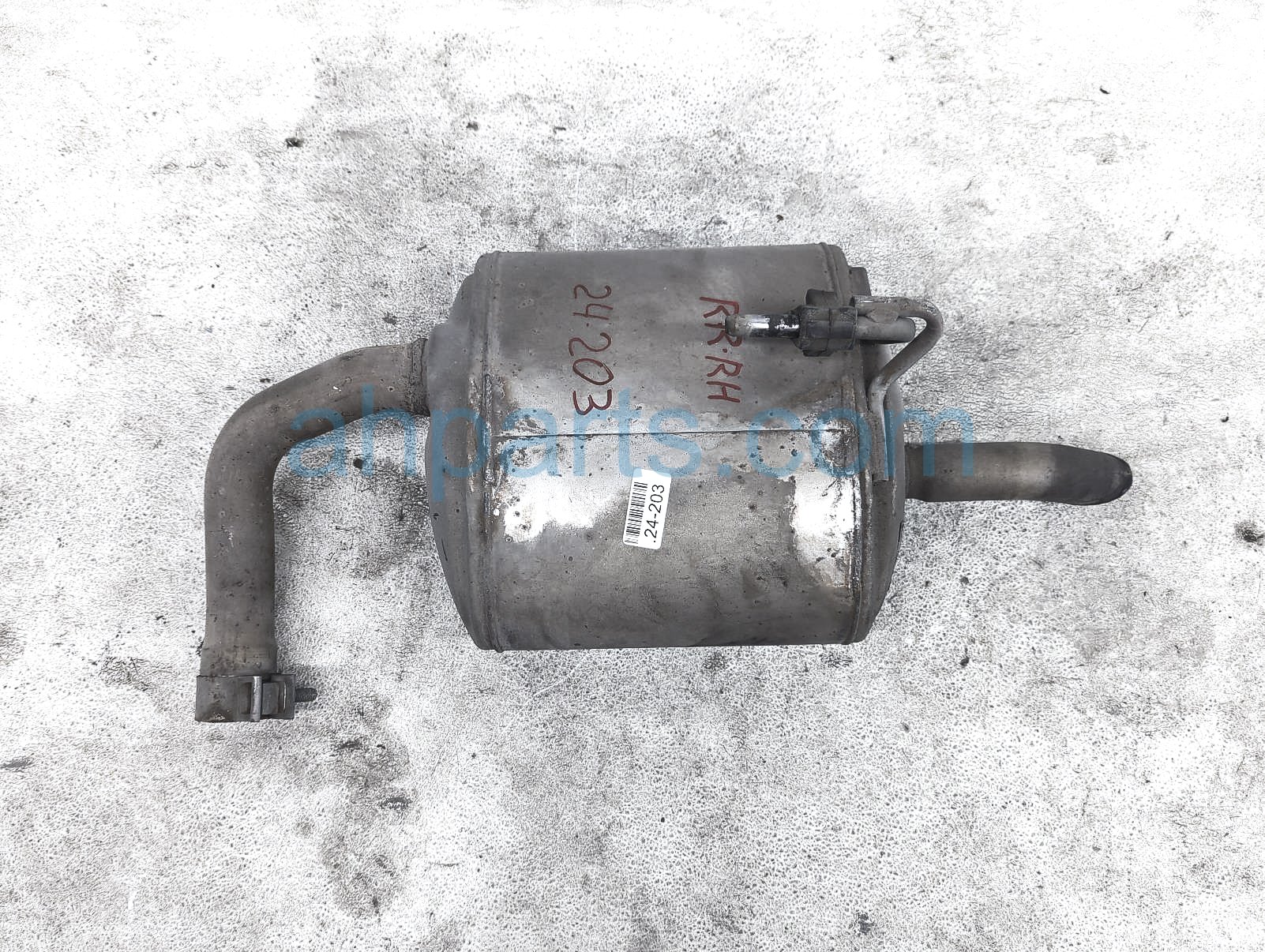 $199 Nissan RH SIDE EXHAUST MUFFLER - 2.5L