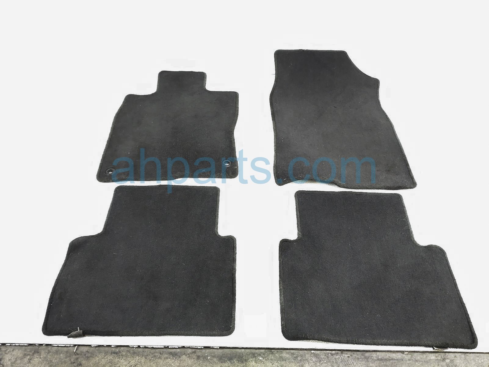 $35 Honda 4 PIECE FLOOR MATS - BLACK CLOTH