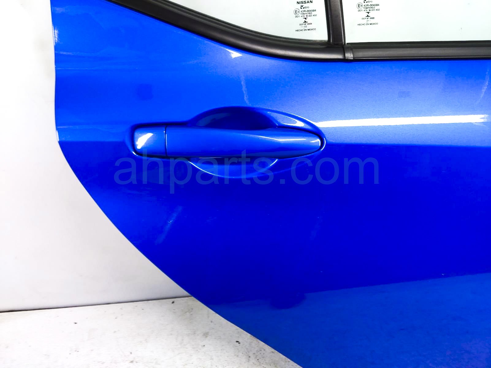 Sold 2022 Nissan Versa Rear Passenger Door - Blue - No Inside Trim