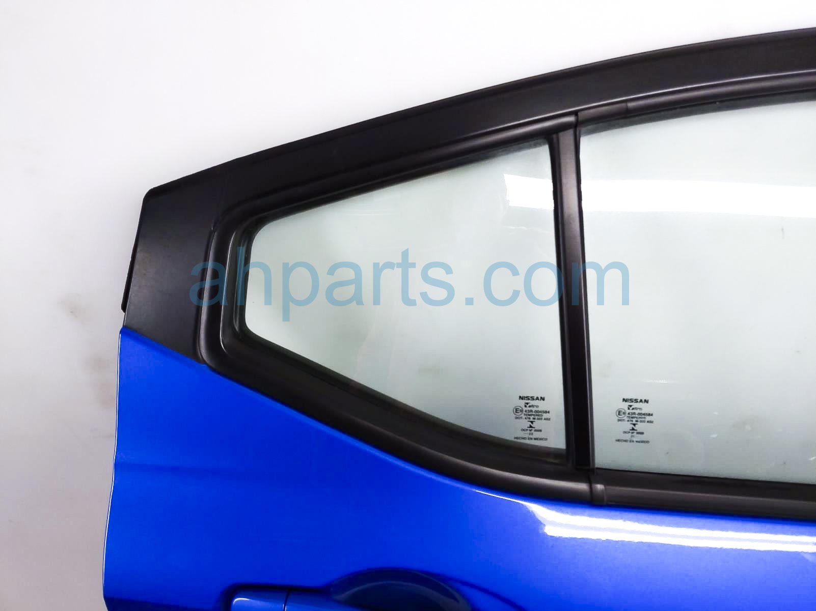Sold 2022 Nissan Versa Rear Passenger Door - Blue - No Inside Trim