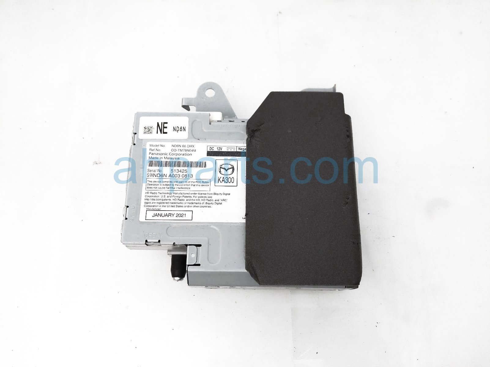 Sold 2021 Mazda Miata Satellite Audio Tuner Unit ND6N-66-DRX