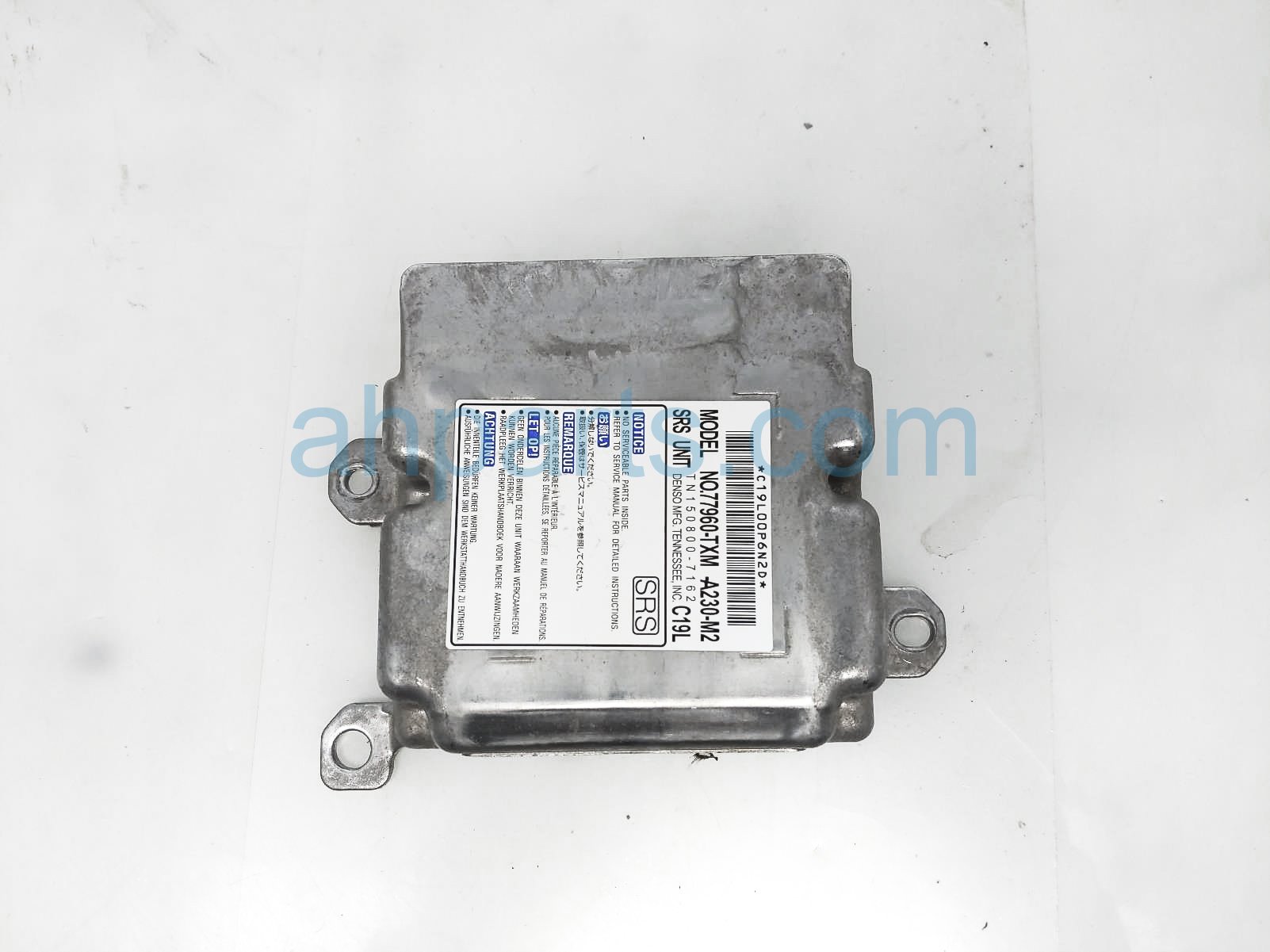 $75 Honda SRS AIRBAG MODULE - 2 BLOWN AB $75 Honda SRS AIRBAG MODULE - 2 BLOWN AB