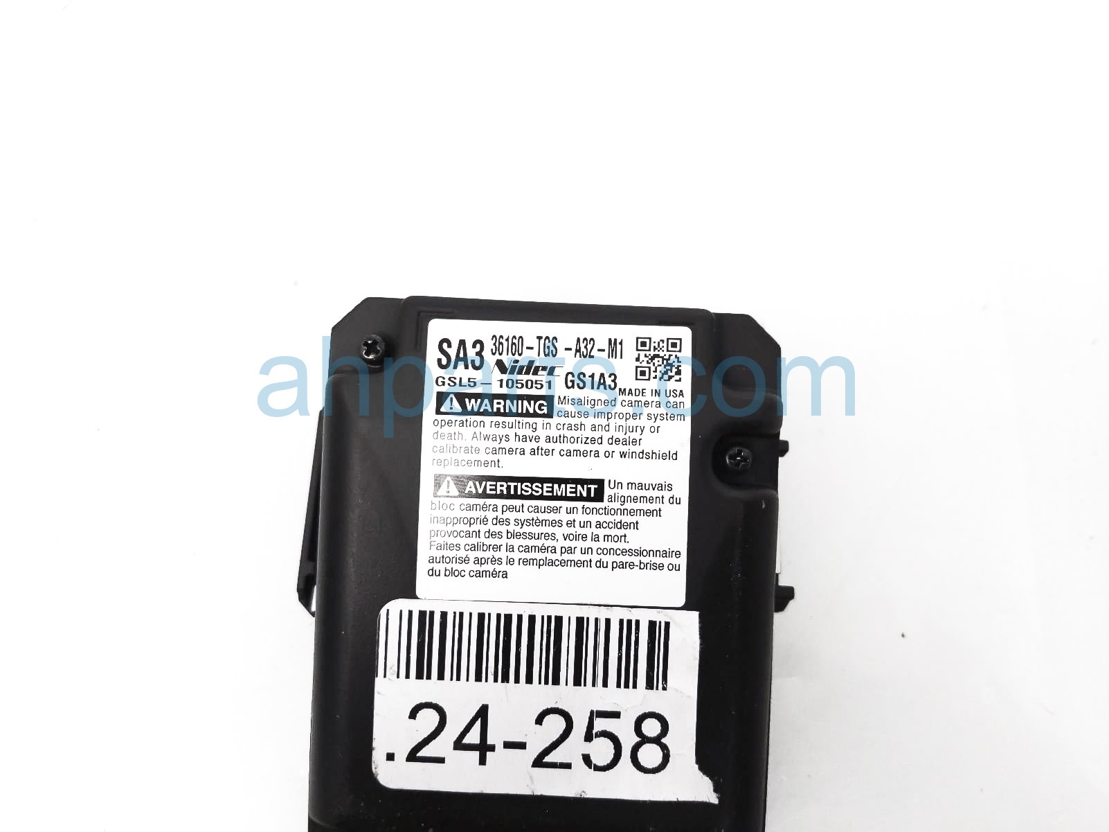 TASSRRY様確認ページ Sold 2022 Honda Passport Front Windshield Monocular Camera 36160