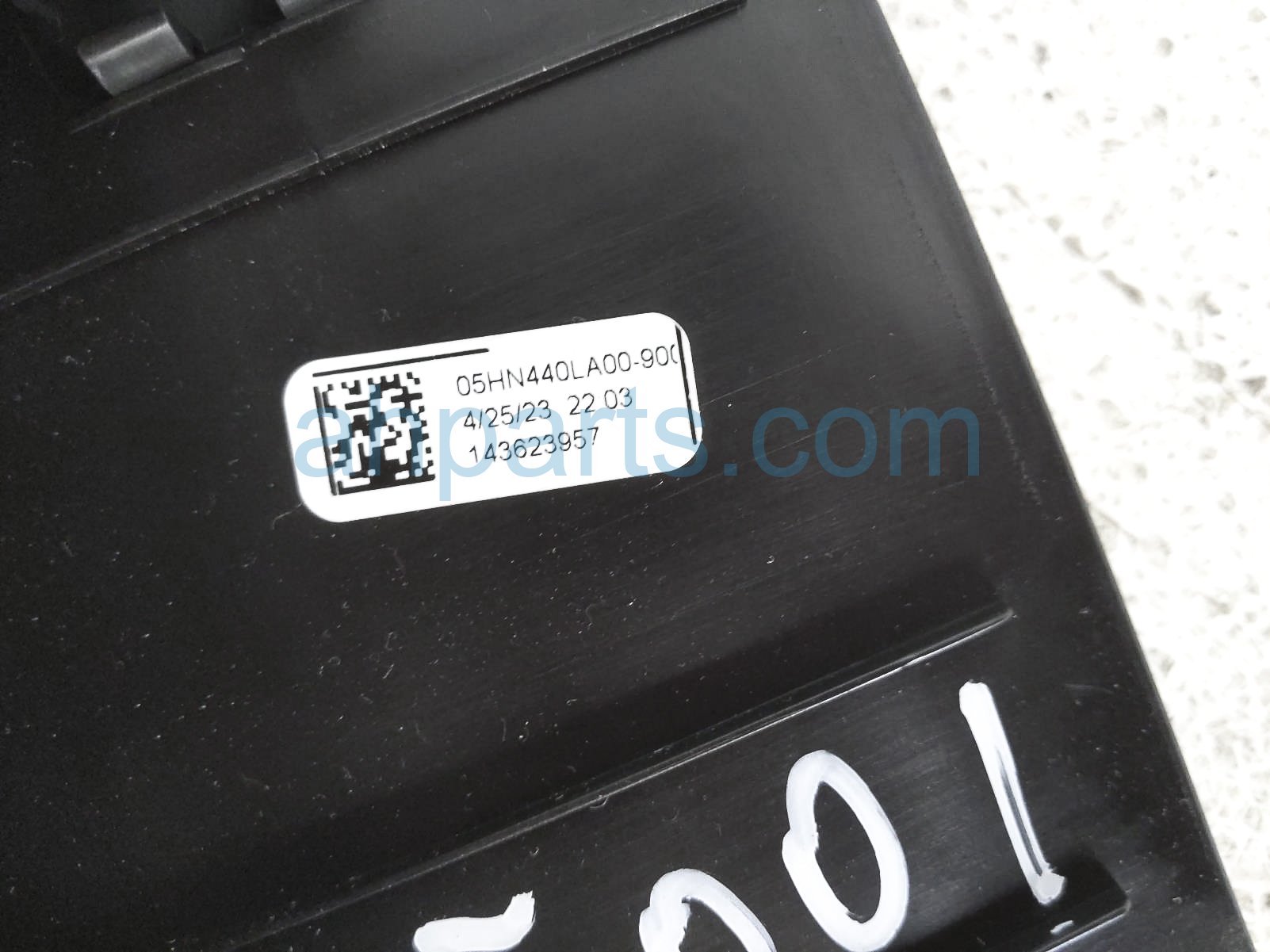 Sold 2023 Honda Civic Rear Driver Seat Bolster W/airbag - Black