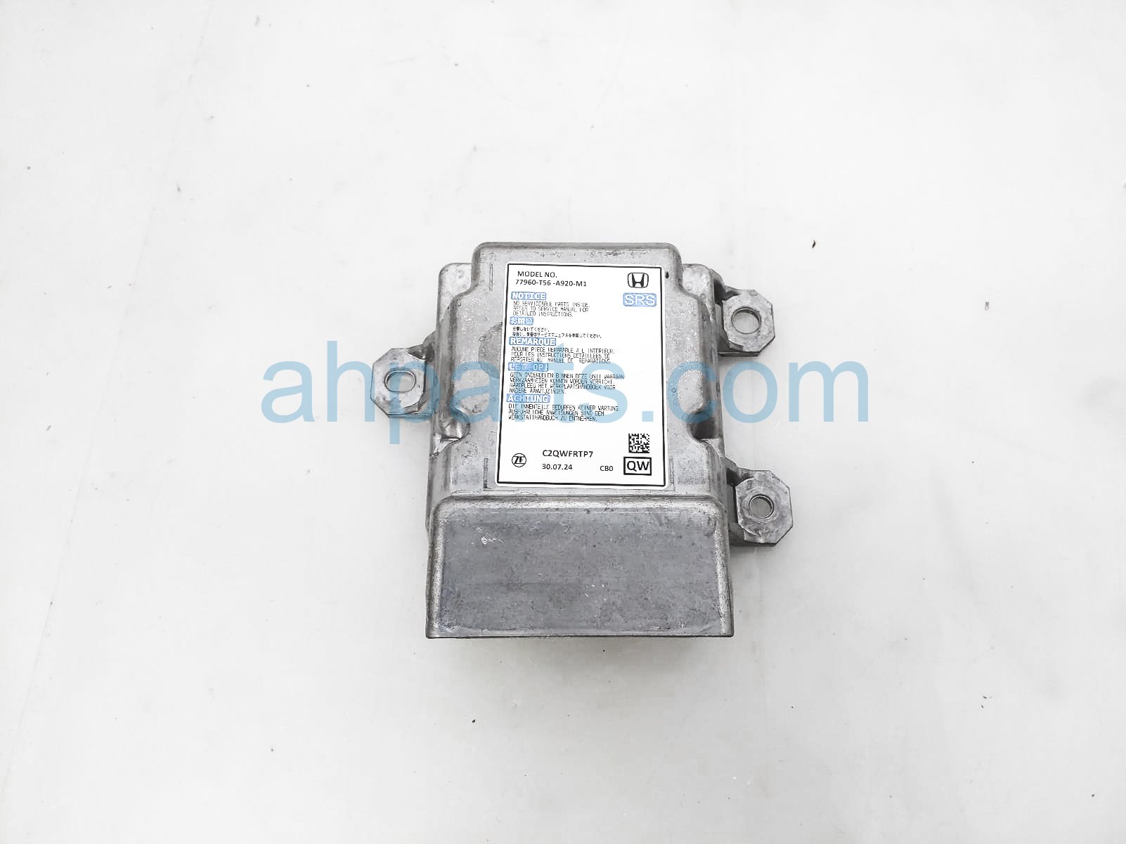 Sold 2025 Honda Civic Air Bag Control Module - 5 Blown A/b 77960