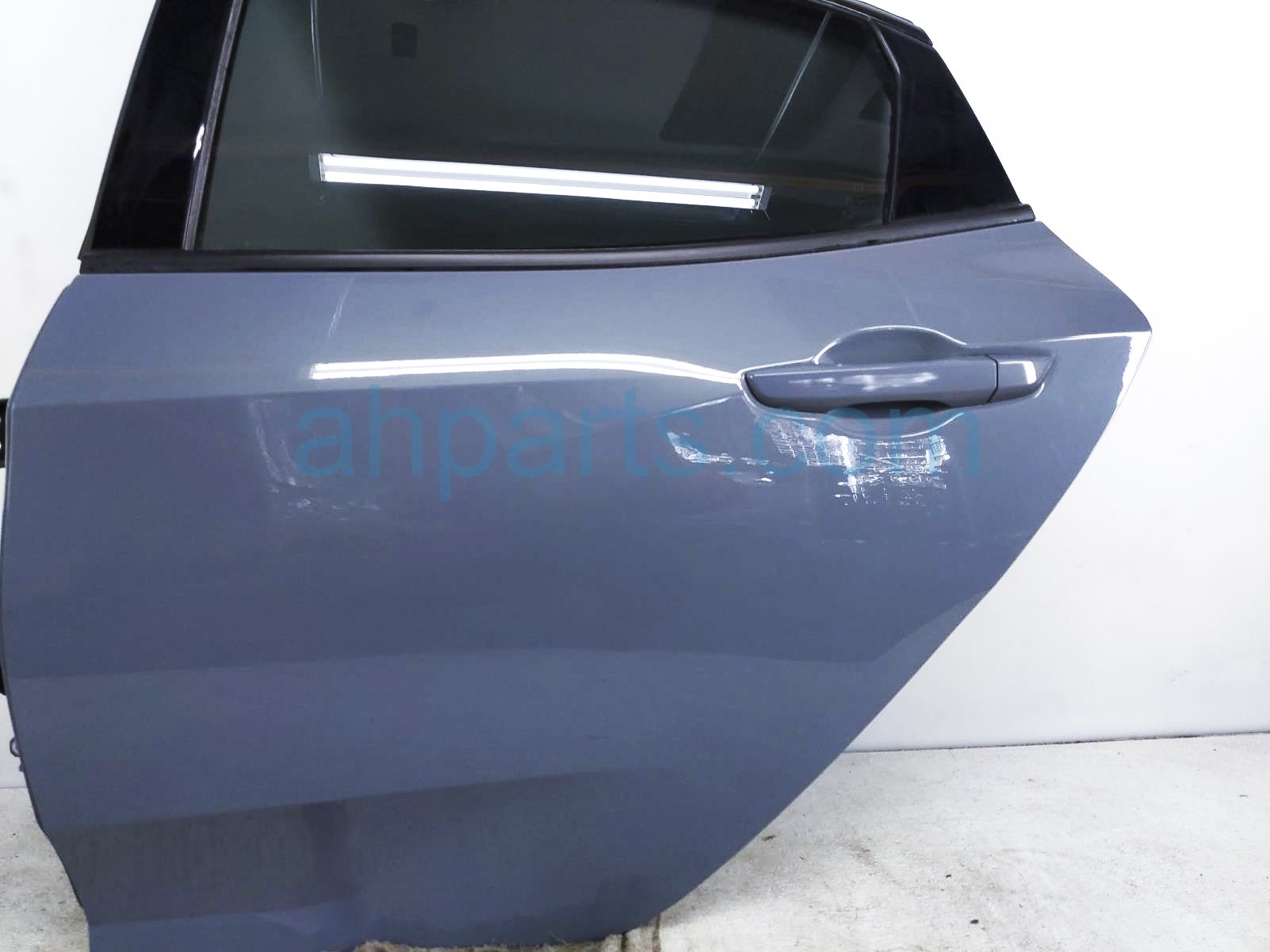 Sold 2019 Honda Civic Rear Driver Door - Grey - No Inside Trim