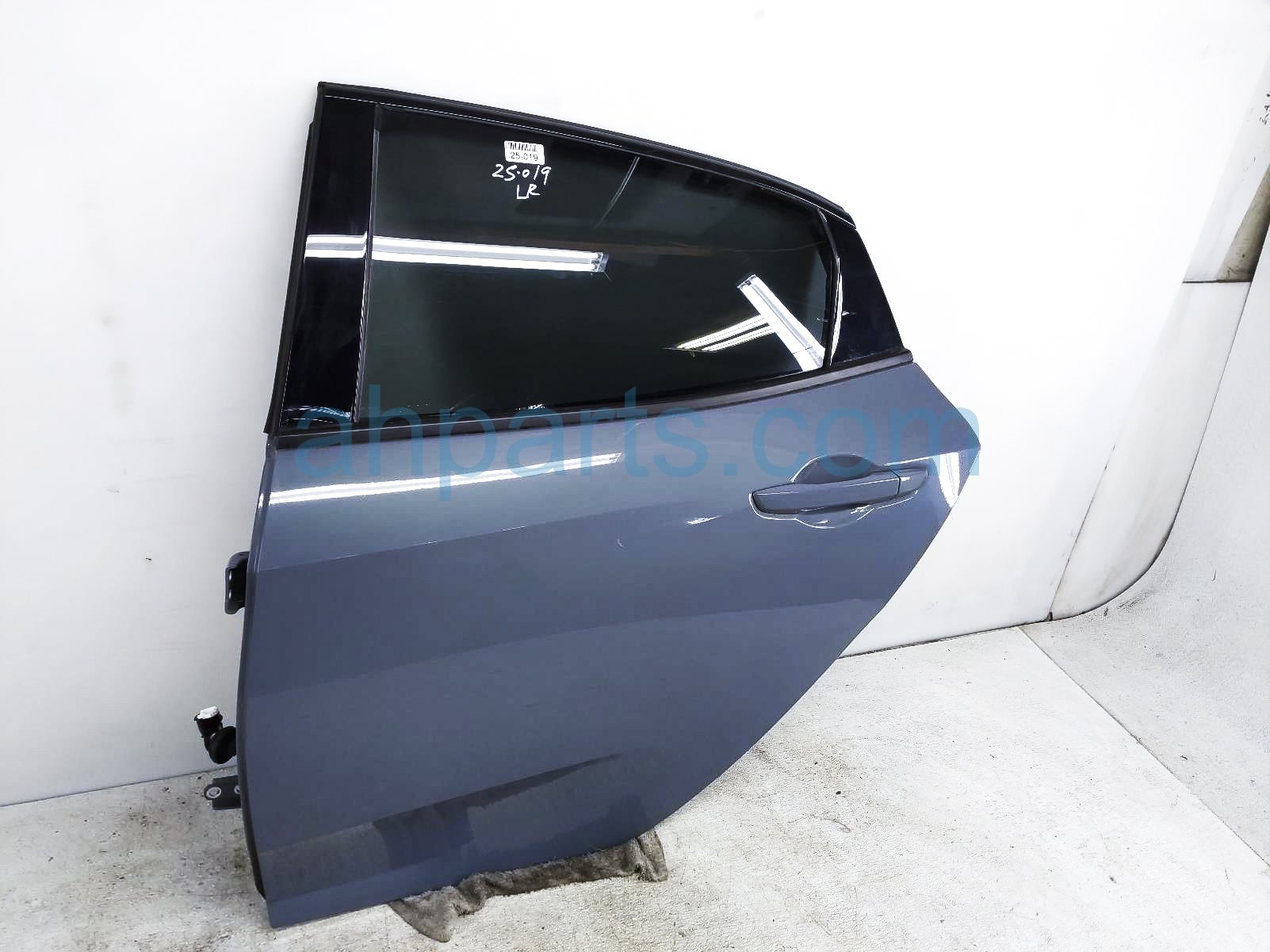 Sold 2019 Honda Civic Rear Driver Door - Grey - No Inside Trim