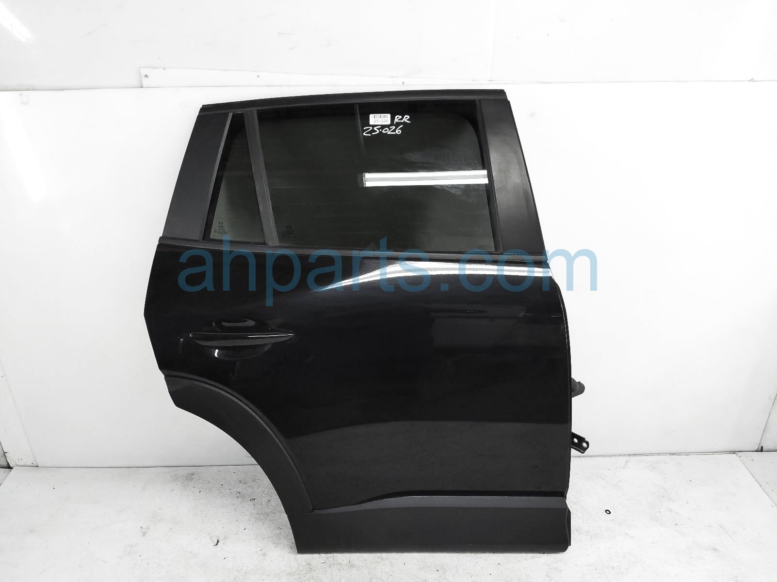 $899 Mazda RR/RH DOOR - BLACK - NO INSIDE TRIM