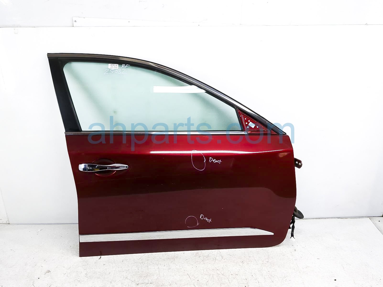 $449 Nissan FR/RH DOOR - RED - NO MIRROR/TRIM $449 Nissan FR/RH DOOR - RED - NO MIRROR/TRIM