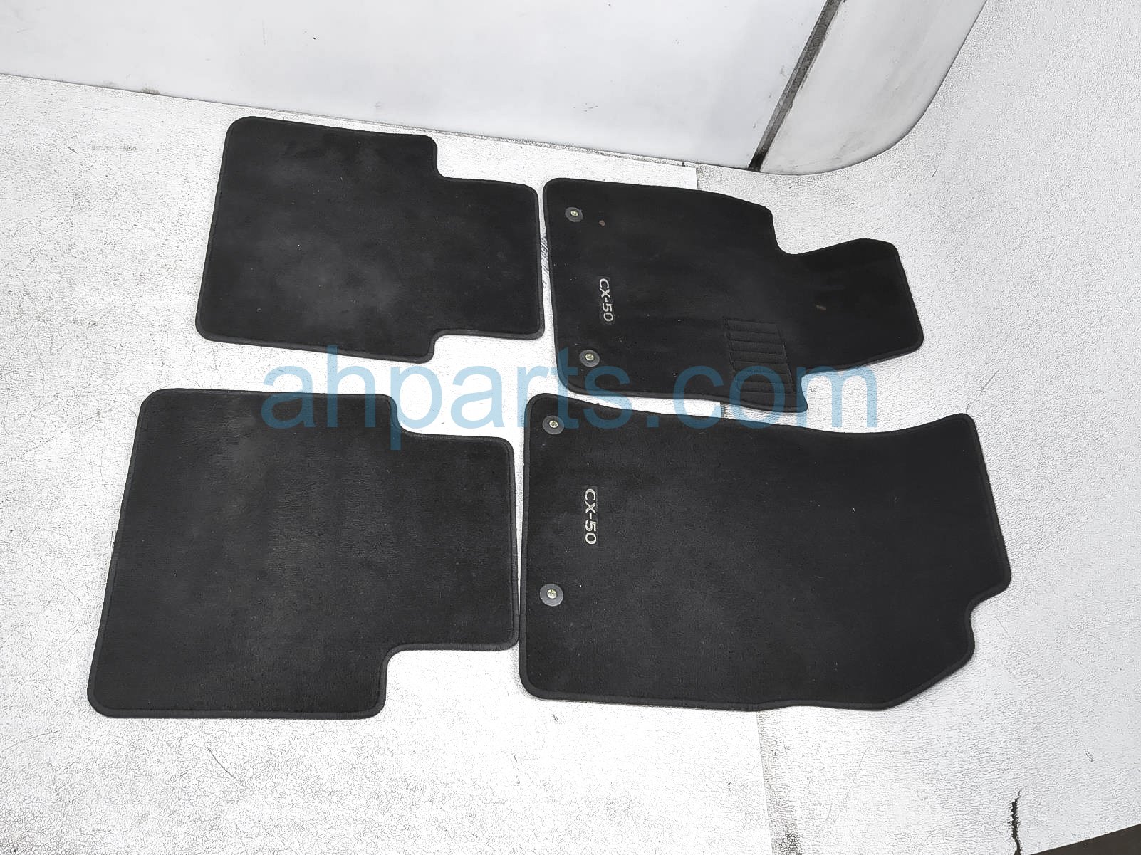 $75 Mazda SET OF 4 FLOOR MATS - BLACK CLOTH $75 Mazda SET OF 4 FLOOR MATS - BLACK CLOTH