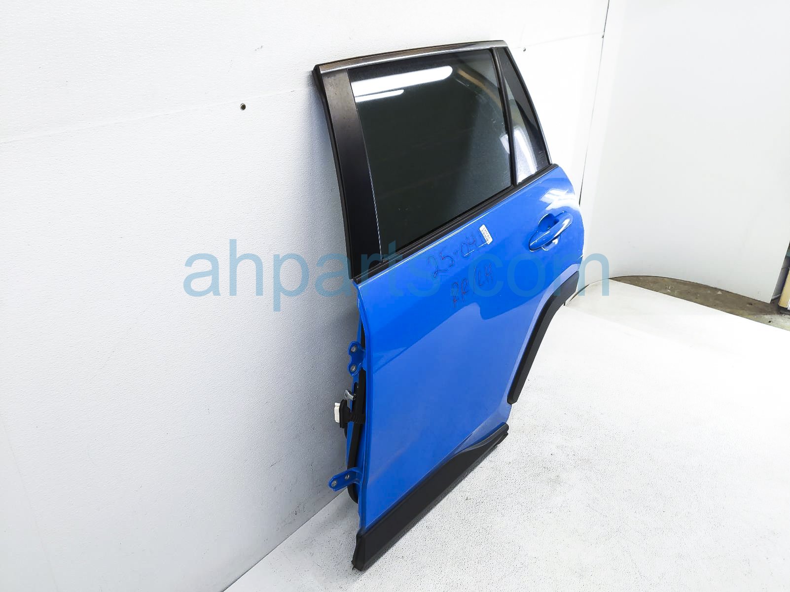Sold 2019 Toyota Rav 4 Rear Driver Door - Blue - No Inside Trim