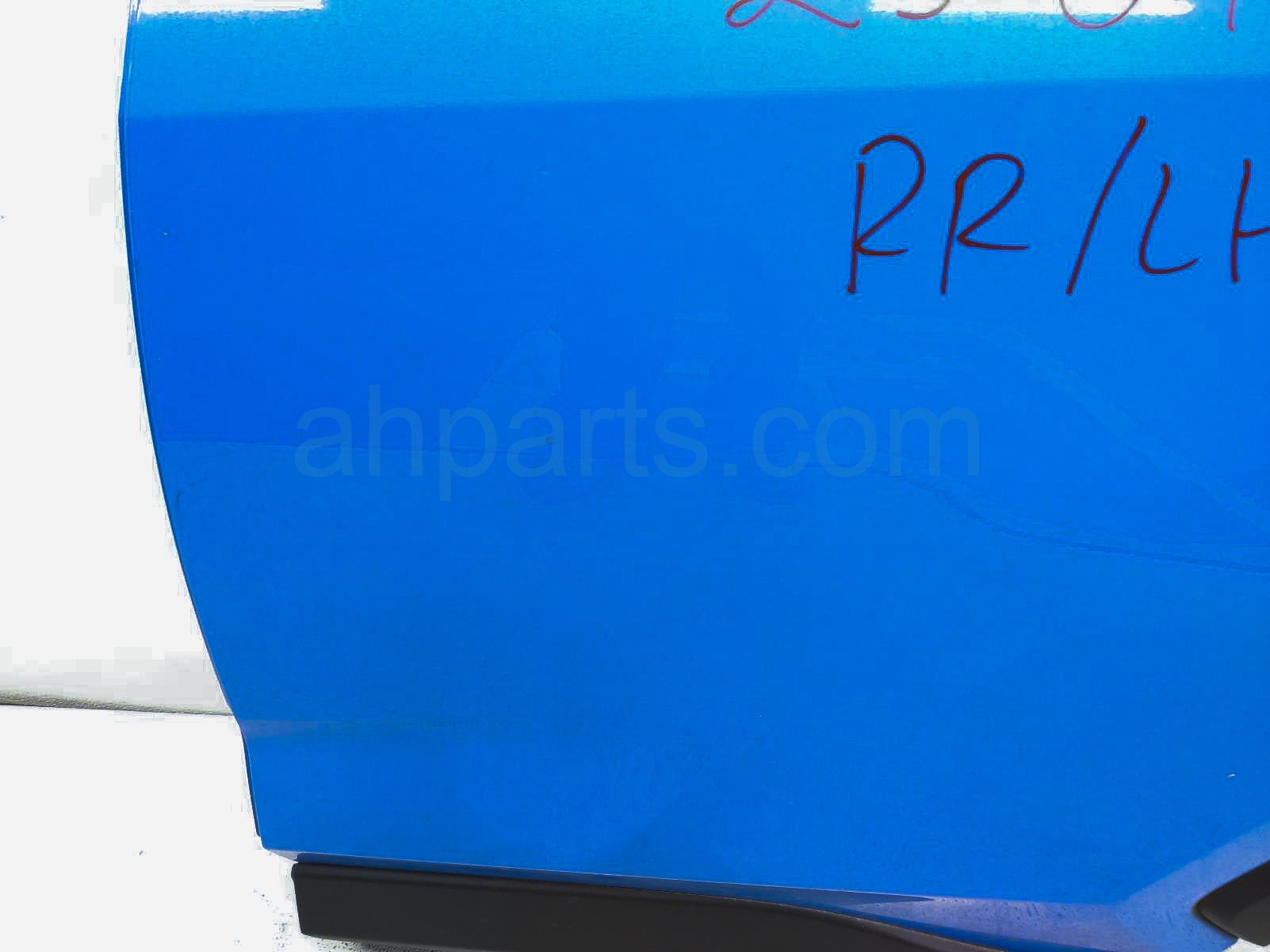 Sold 2019 Toyota Rav 4 Rear Driver Door - Blue - No Inside Trim