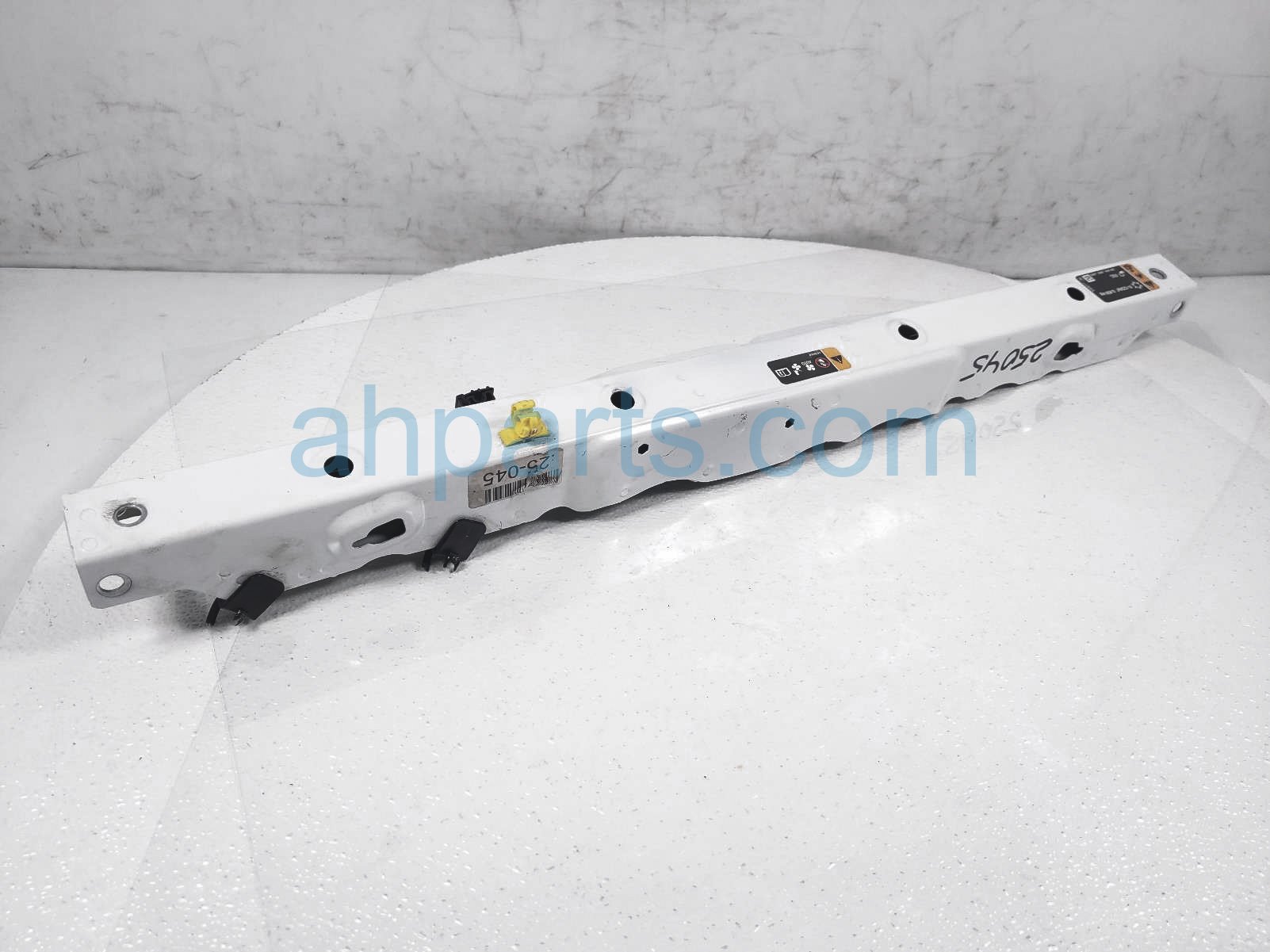 $59 Chevy CORE SUPPORT UPPER TIE BAR - WHITE