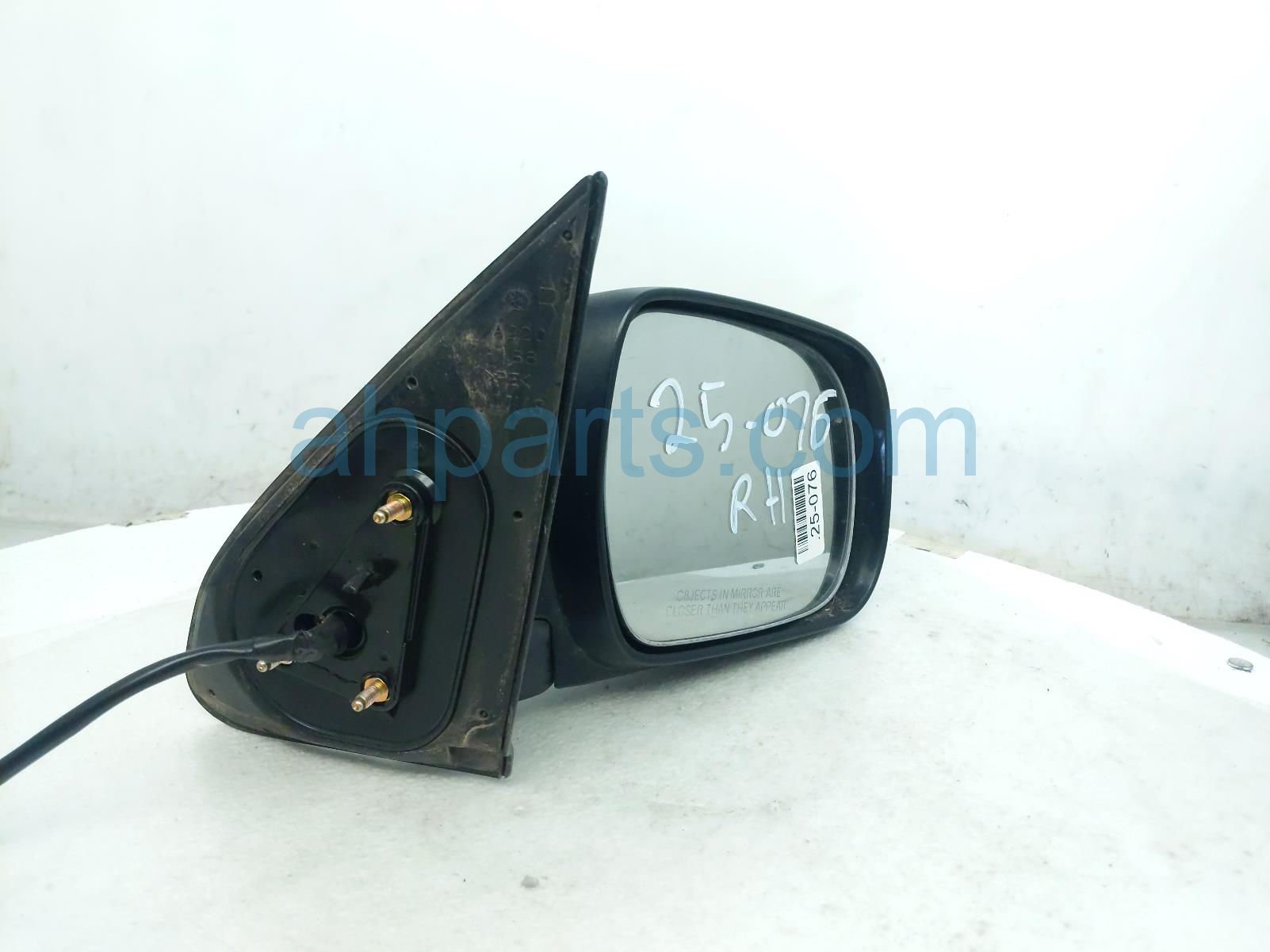 $75 Toyota RH SIDE VIEW MIRROR - BLACK $75 Toyota RH SIDE VIEW MIRROR - BLACK