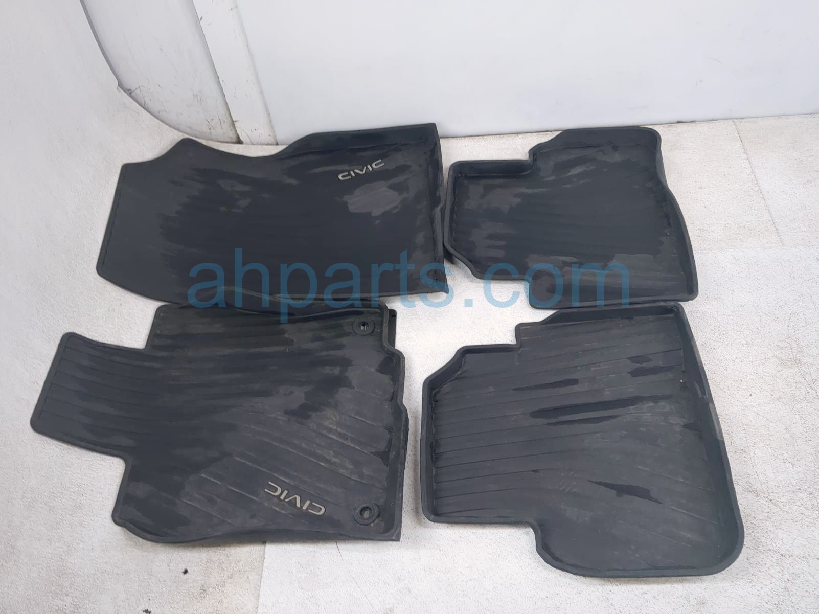 $75 Honda SET OF 4 ALL WEATHER FLOOR MATS- BLK $75 Honda SET OF 4 ALL WEATHER FLOOR MATS- BLK