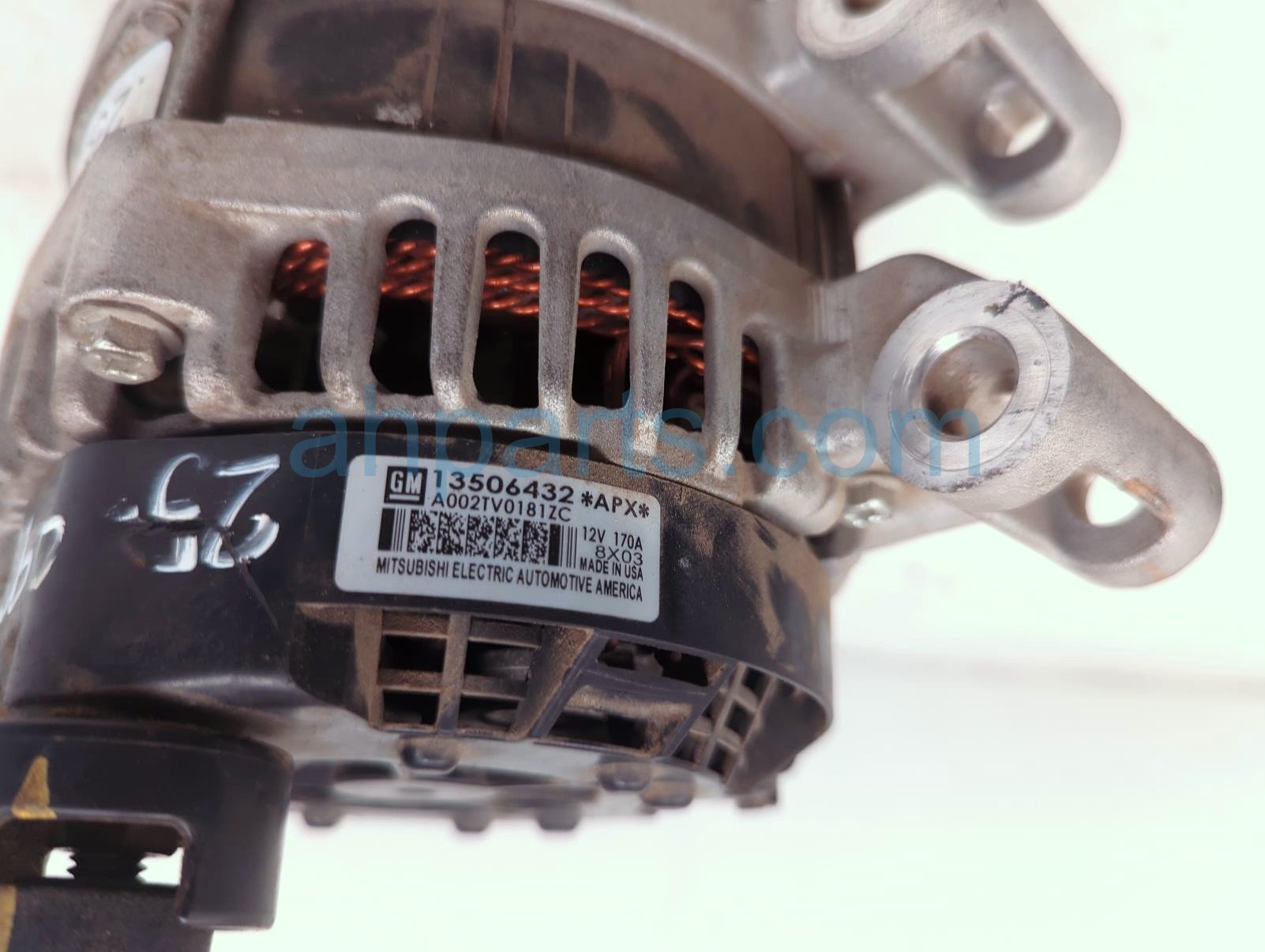 Sold 2019 Chevy Traverse Alternator / Generator 76k Miles 13506432 Replacement Sold 2019 Chevy Traverse Alternator / Generator 76k Miles 13506432 Replacement thumbnail