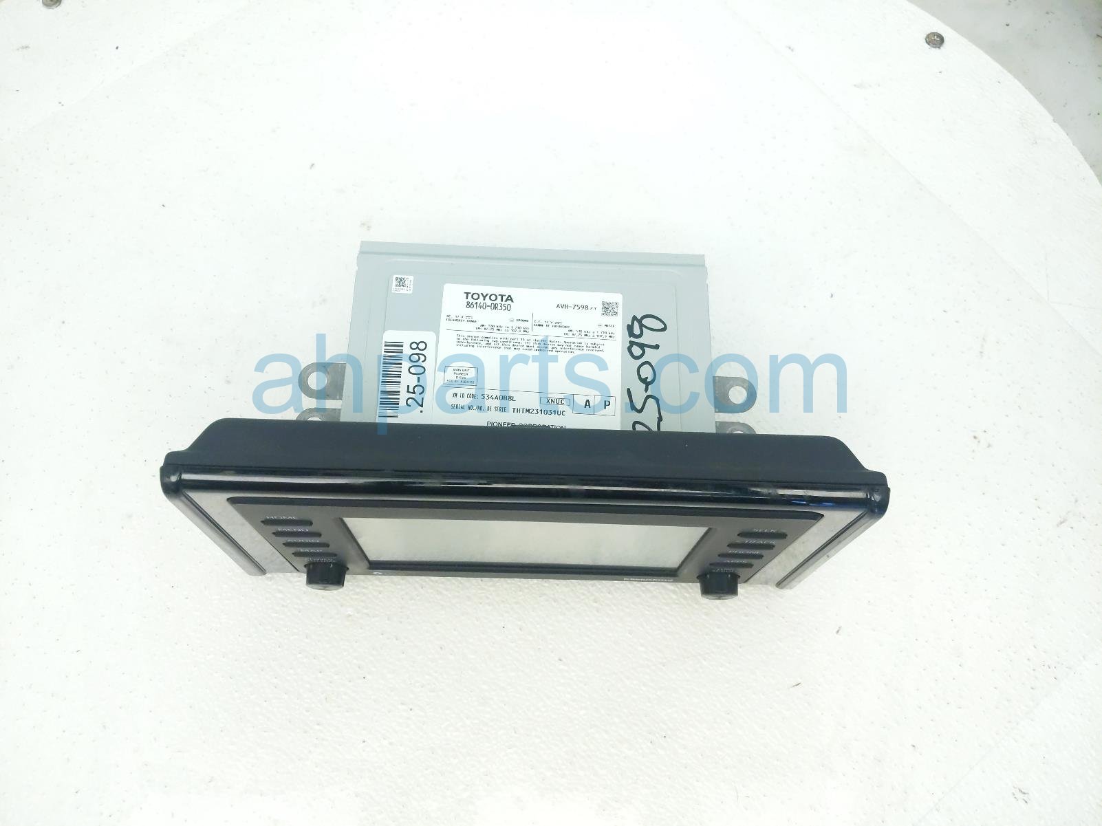 $449 Toyota RADIO RECEIVER & DISPLAY SCREEN $449 Toyota RADIO RECEIVER & DISPLAY SCREEN