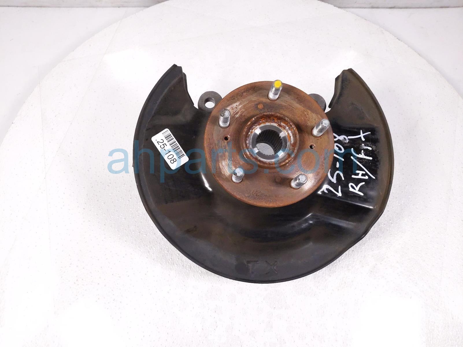 Sold 2015 Acura RDX Front Passenger Spindle Knuckle Hub 51211-TX4-H00