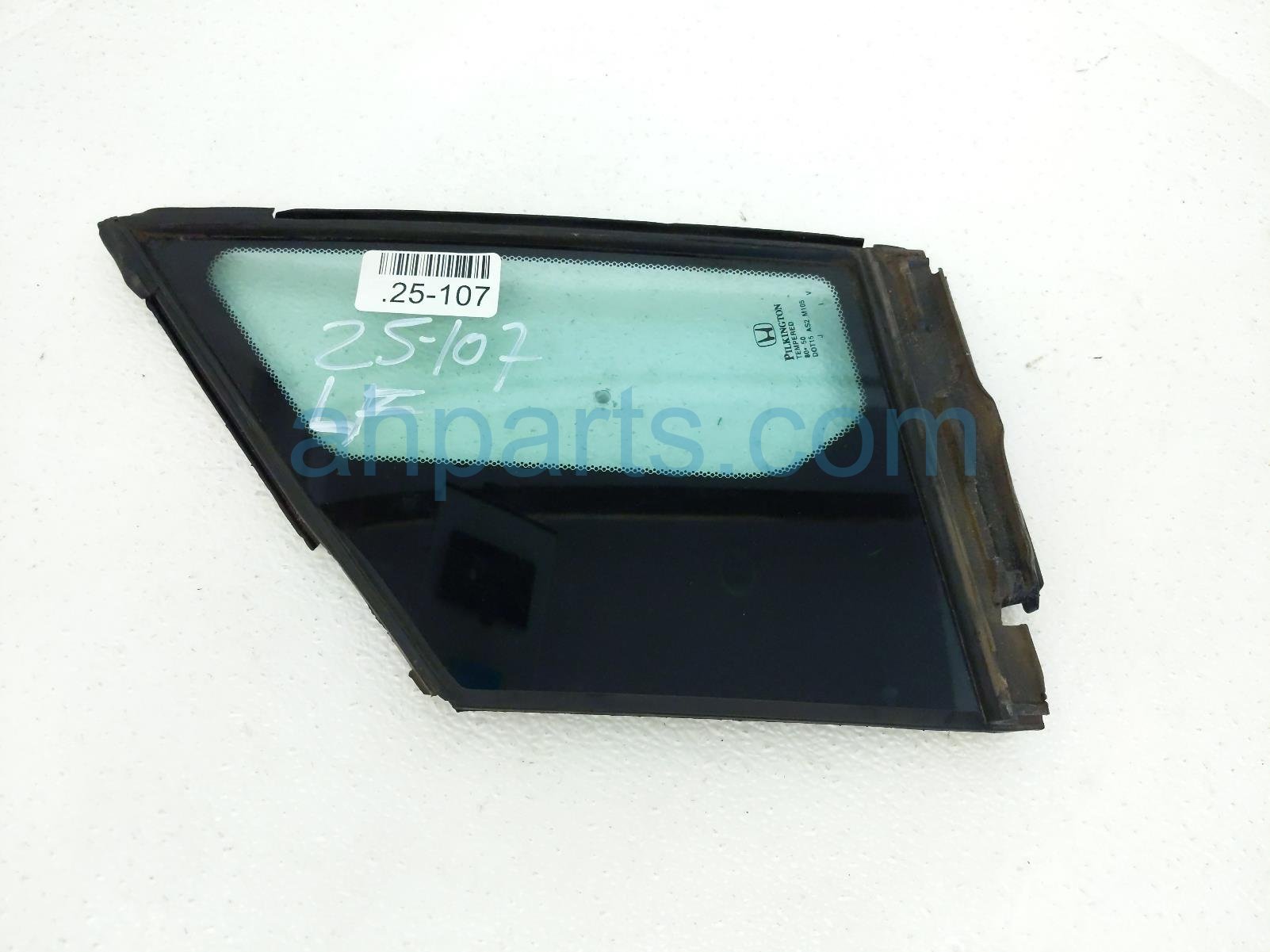 $65 Honda FR/LH DOOR GLASS VENT WINDOW $65 Honda FR/LH DOOR GLASS VENT WINDOW