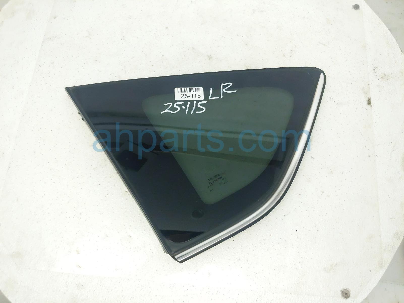 $45 Toyota LH QUARTER WINDOW GLASS $45 Toyota LH QUARTER WINDOW GLASS