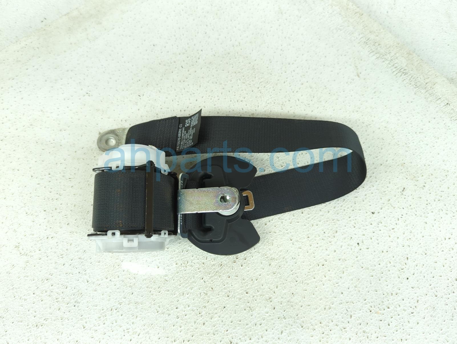 $99 Toyota 3RD ROW LH SEAT BELT - BLACK $99 Toyota 3RD ROW LH SEAT BELT - BLACK