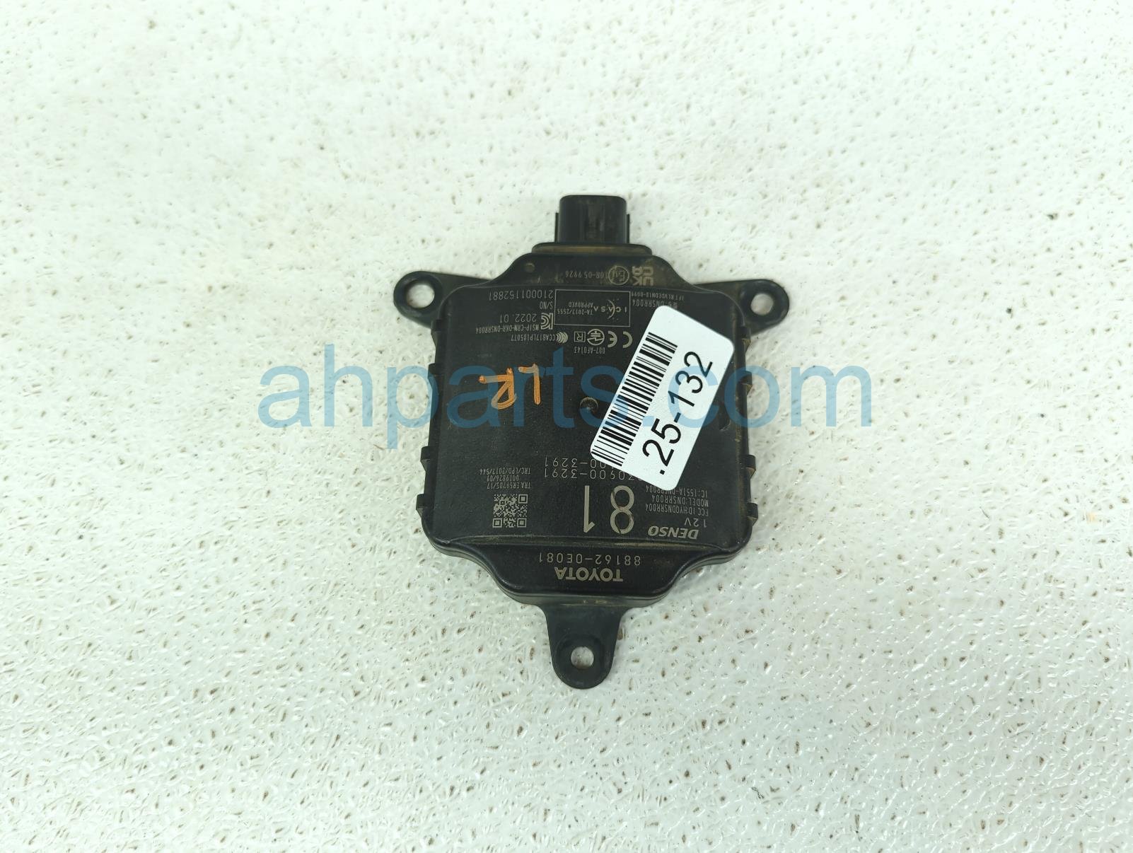 $245 Toyota RR/LH BLIND SPOT RADAR UNIT $245 Toyota RR/LH BLIND SPOT RADAR UNIT