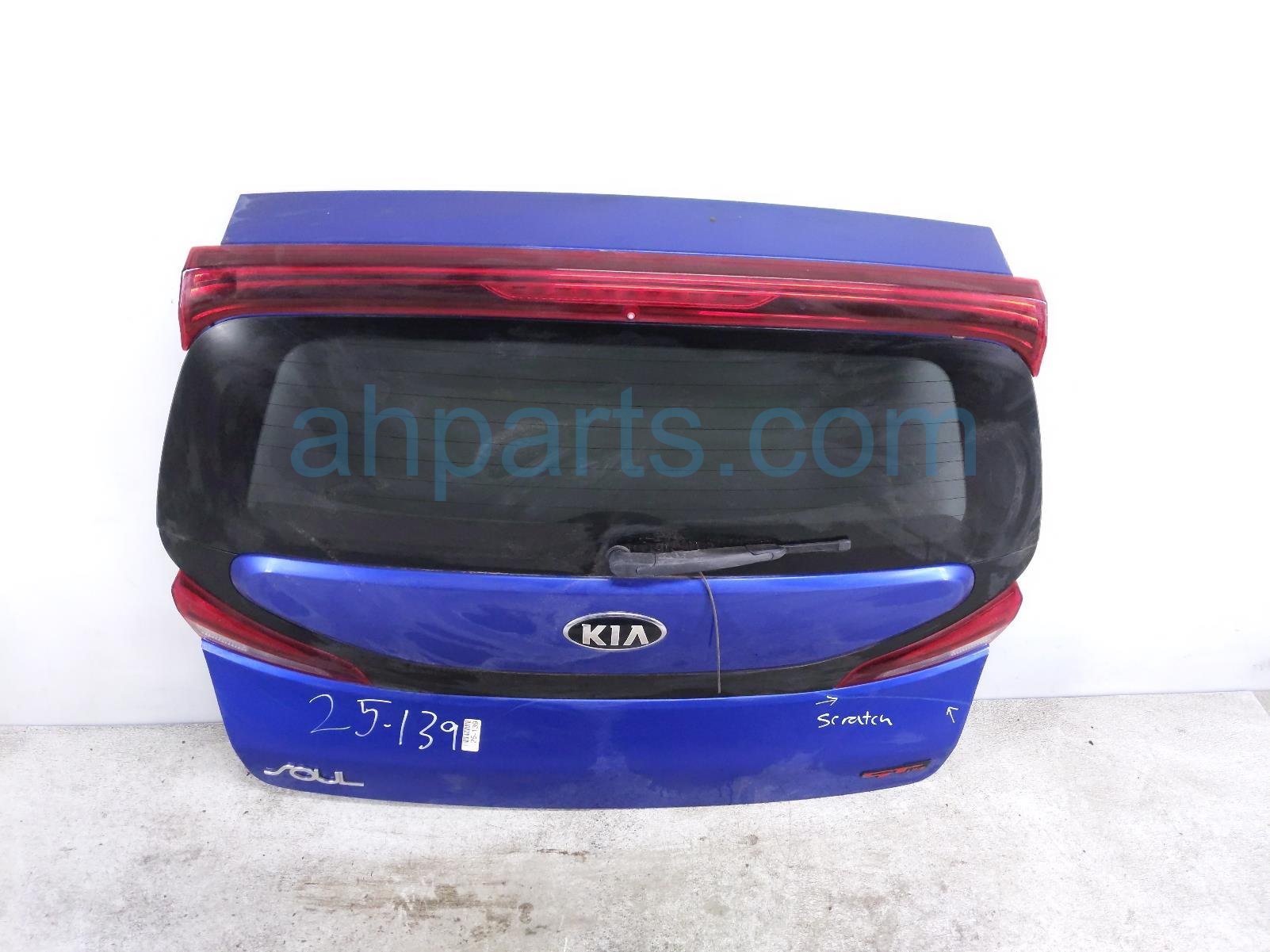 $500 Kia LIFT GATE / TAIL GATE - BLUE * $500 Kia LIFT GATE / TAIL GATE - BLUE *