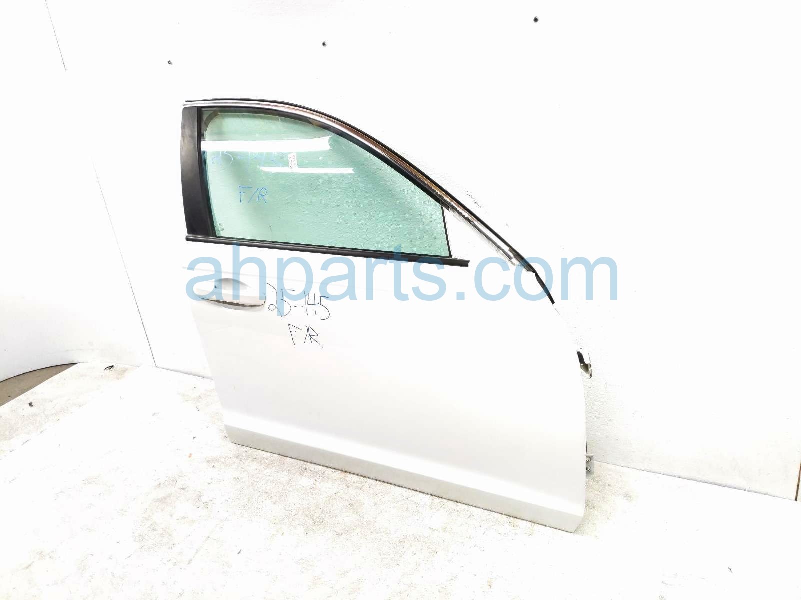 Sold 2023 Honda Accord Front Passenger Door - White - No Mirror