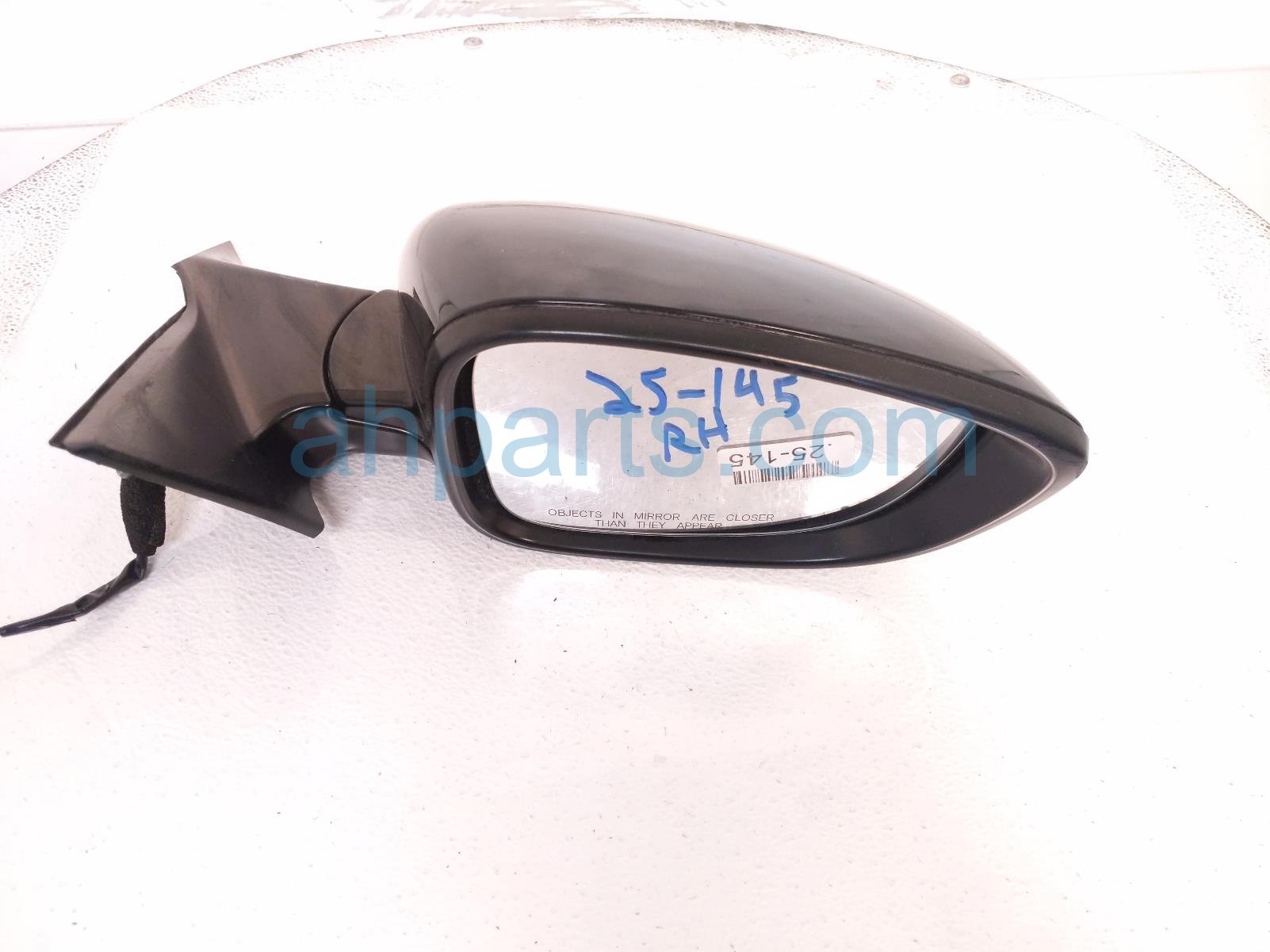 $225 Honda RH SIDE VIEW MIRROR - BLACK* $225 Honda RH SIDE VIEW MIRROR - BLACK*
