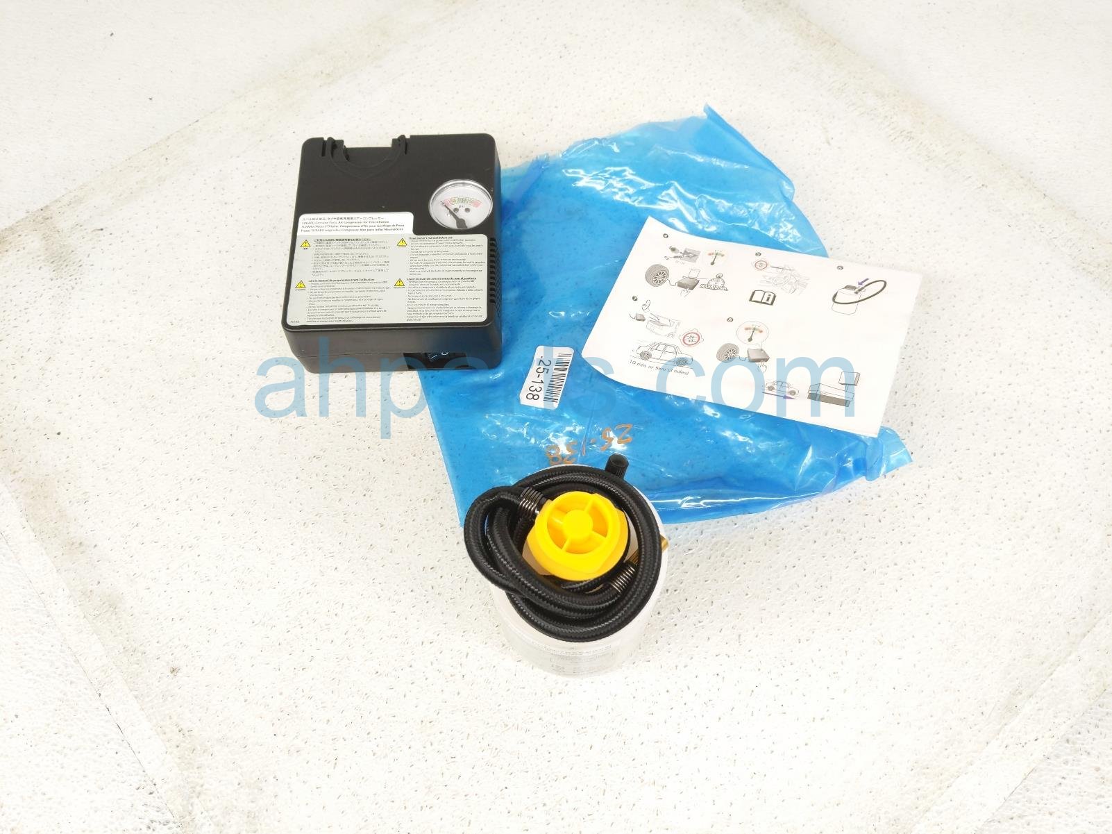 $99 Subaru TIRE SEALANT INFLATOR PUMP ASSY $99 Subaru TIRE SEALANT INFLATOR PUMP ASSY