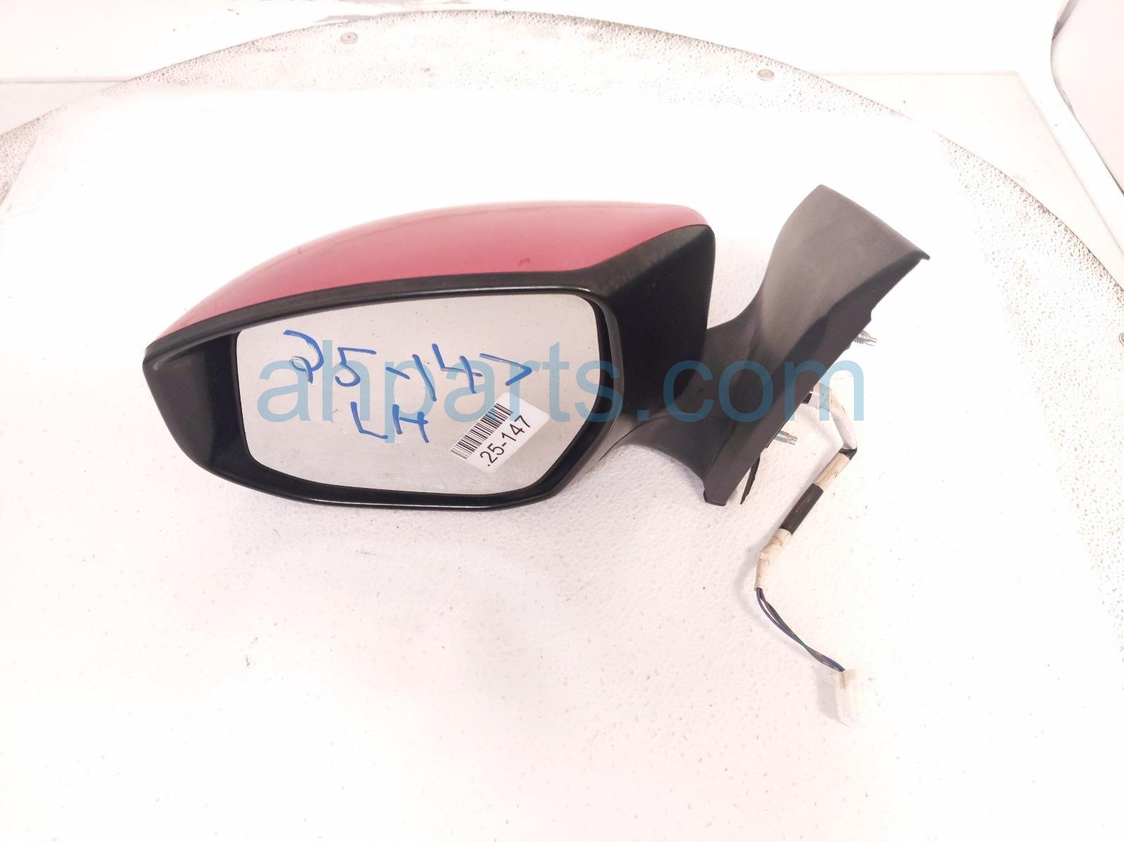 $45 Nissan LH SIDE VIEW MIRROR - RED $45 Nissan LH SIDE VIEW MIRROR - RED